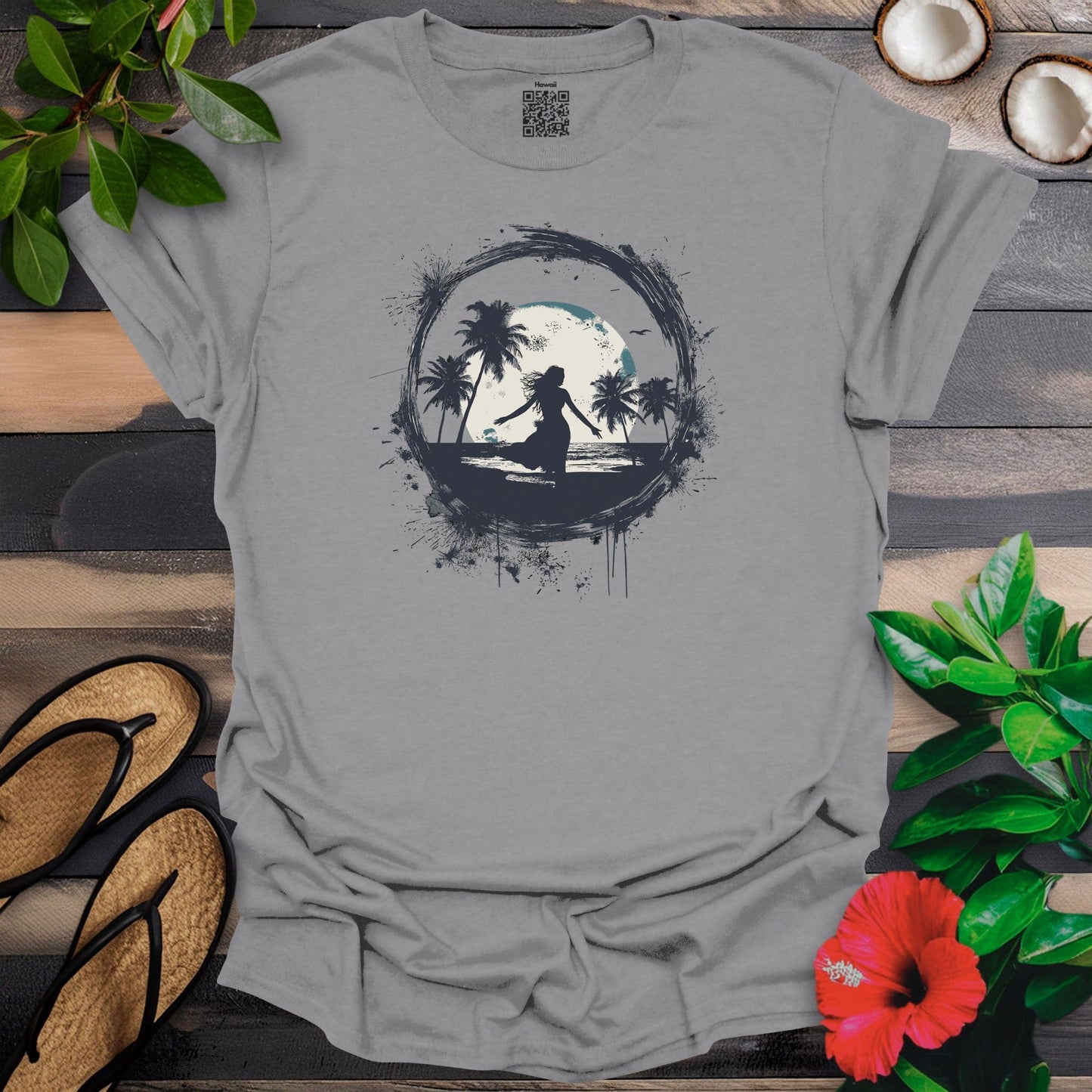 Full Moon Hula T-Shirt