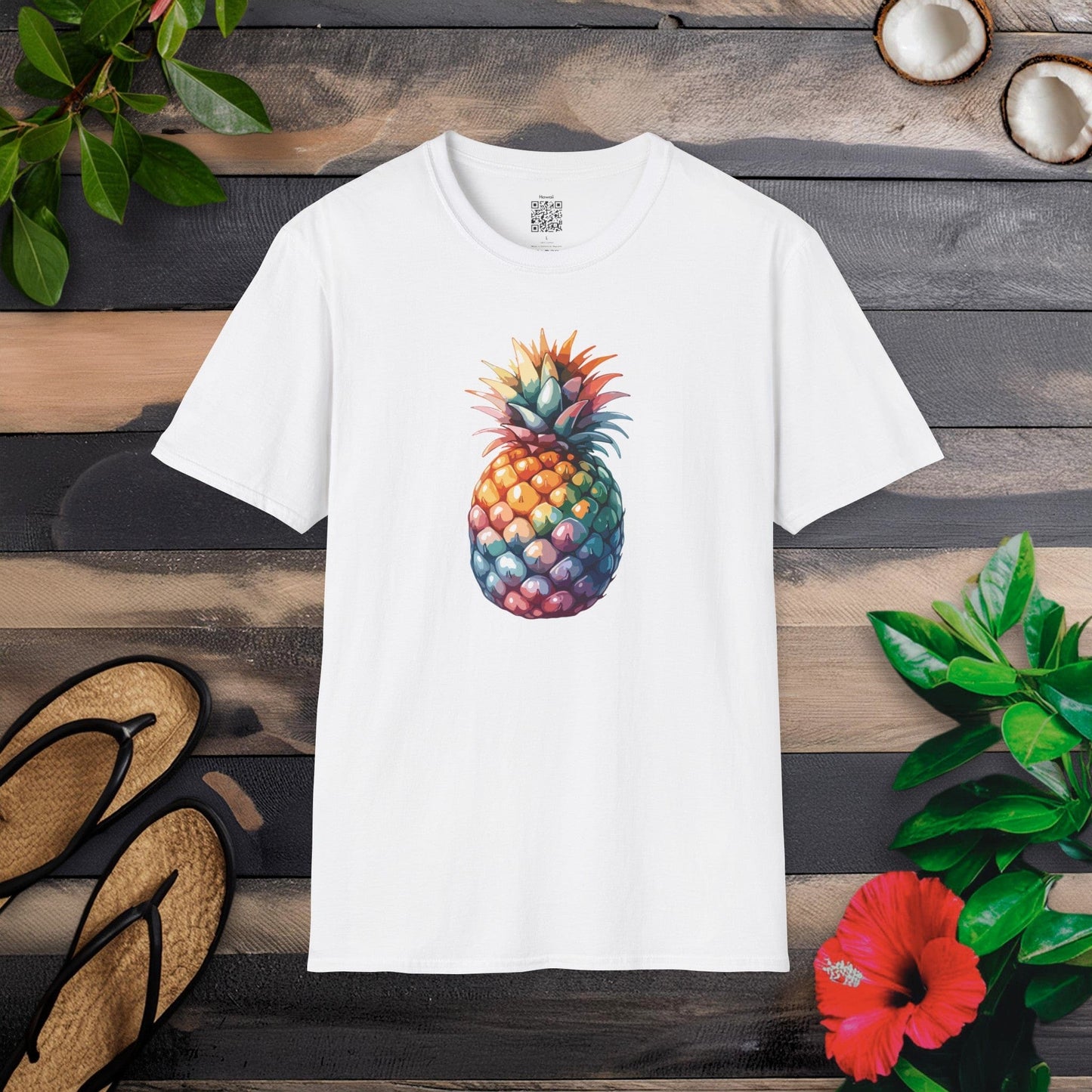 Rainbow Pineapple T-Shirt