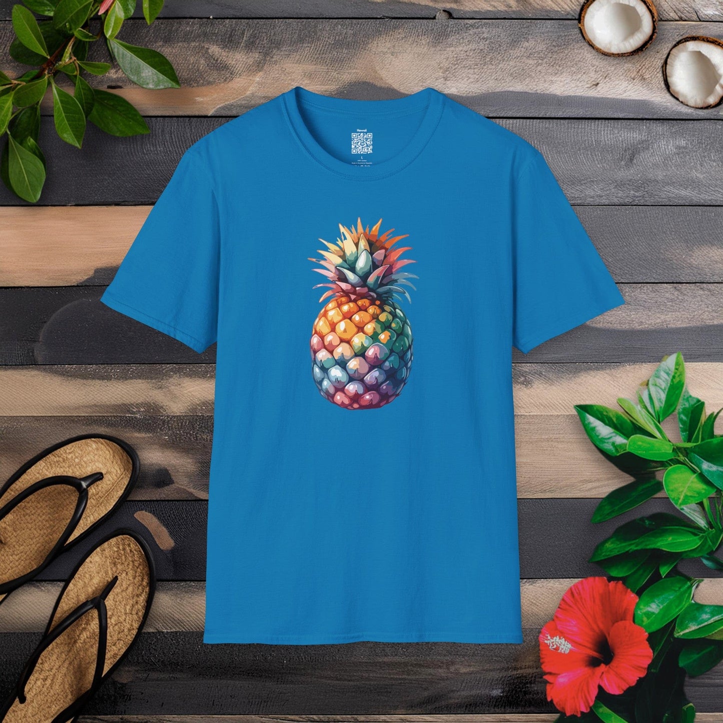 Rainbow Pineapple T-Shirt