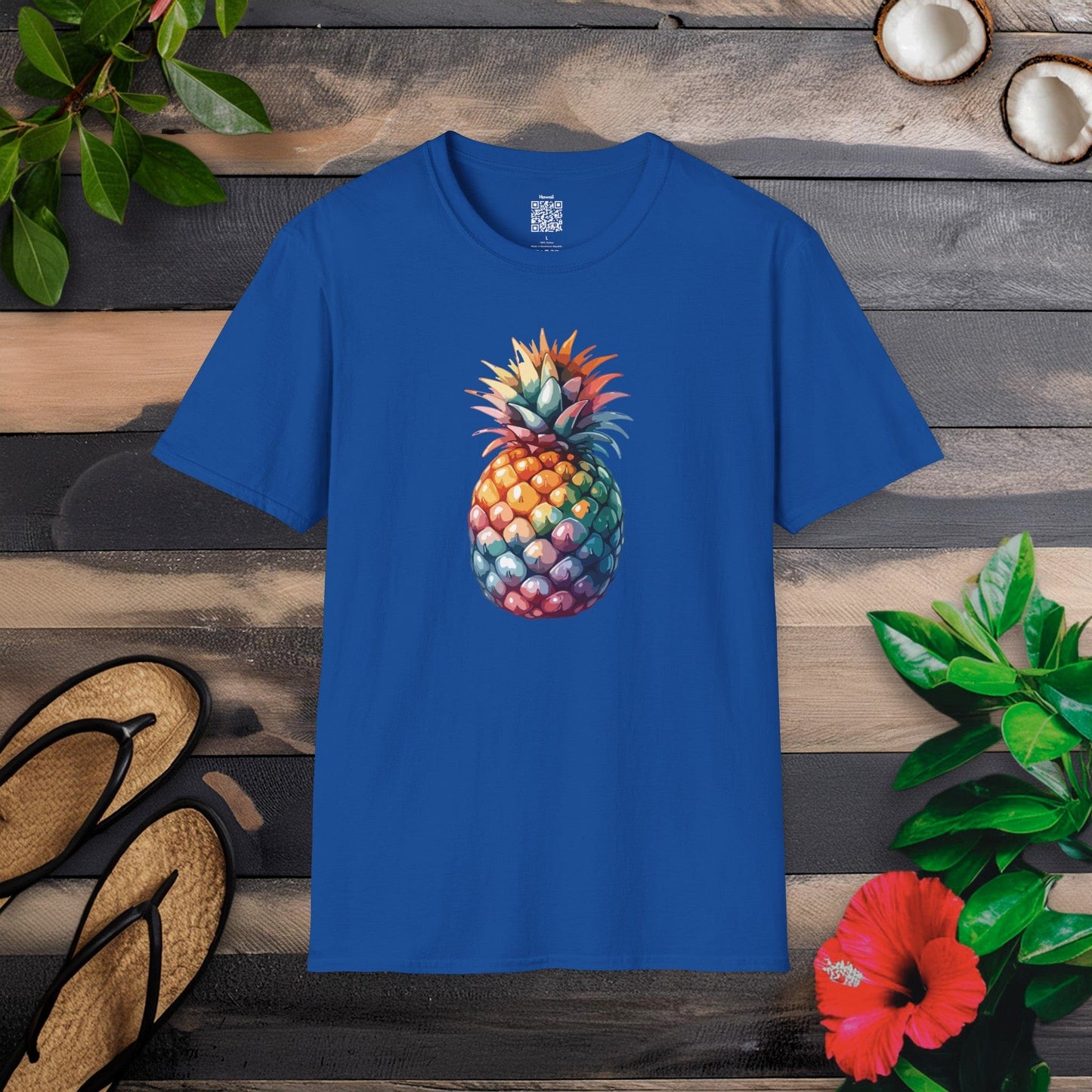 Rainbow Pineapple T-Shirt