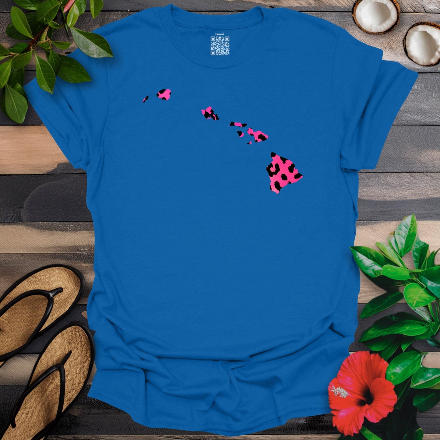 Cheetah Pink Island T-Shirt