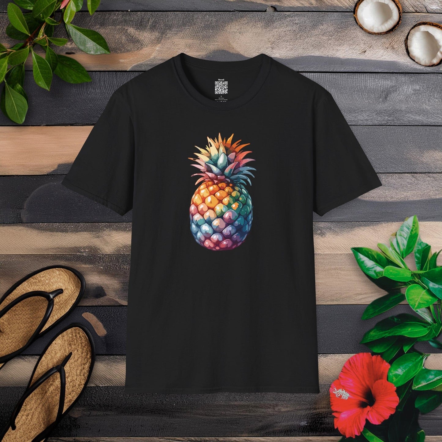 Rainbow Pineapple T-Shirt