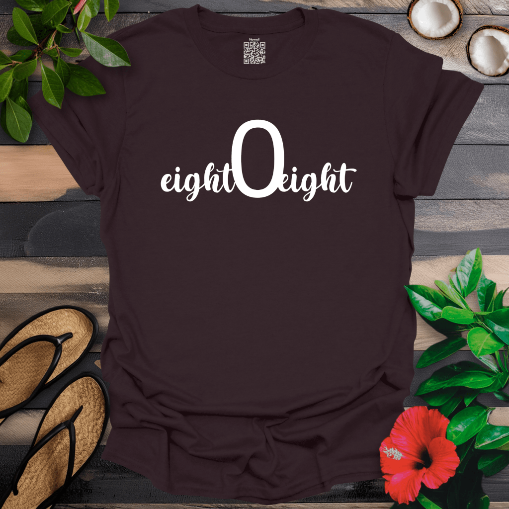 eight 0 eight White T-Shirt