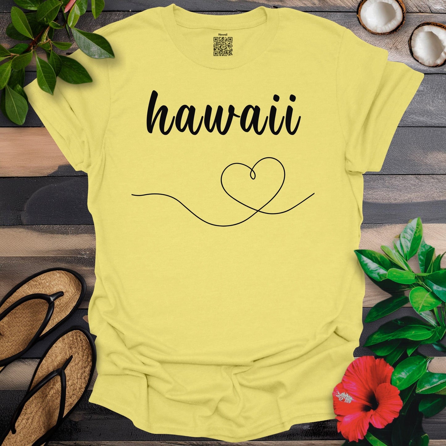 Hawaii Heart Flow T-Shirt