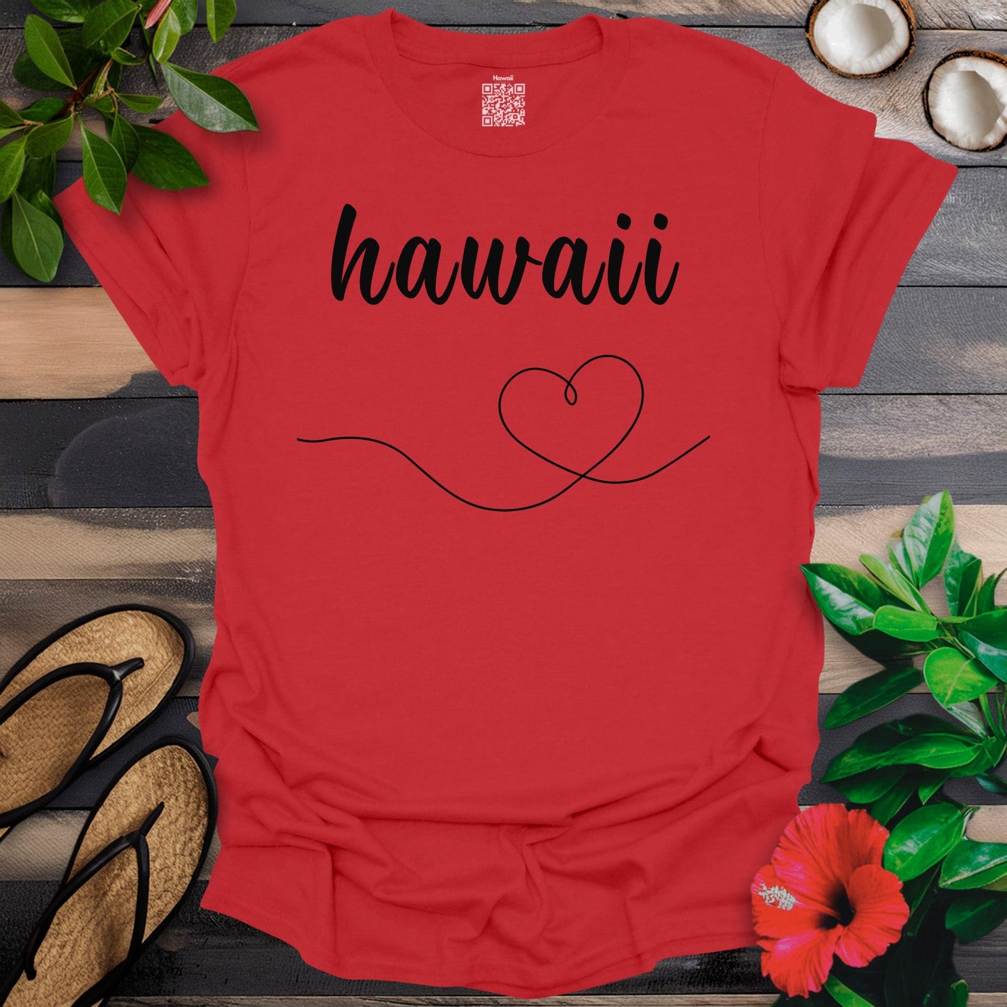 Hawaii Heart Flow T-Shirt