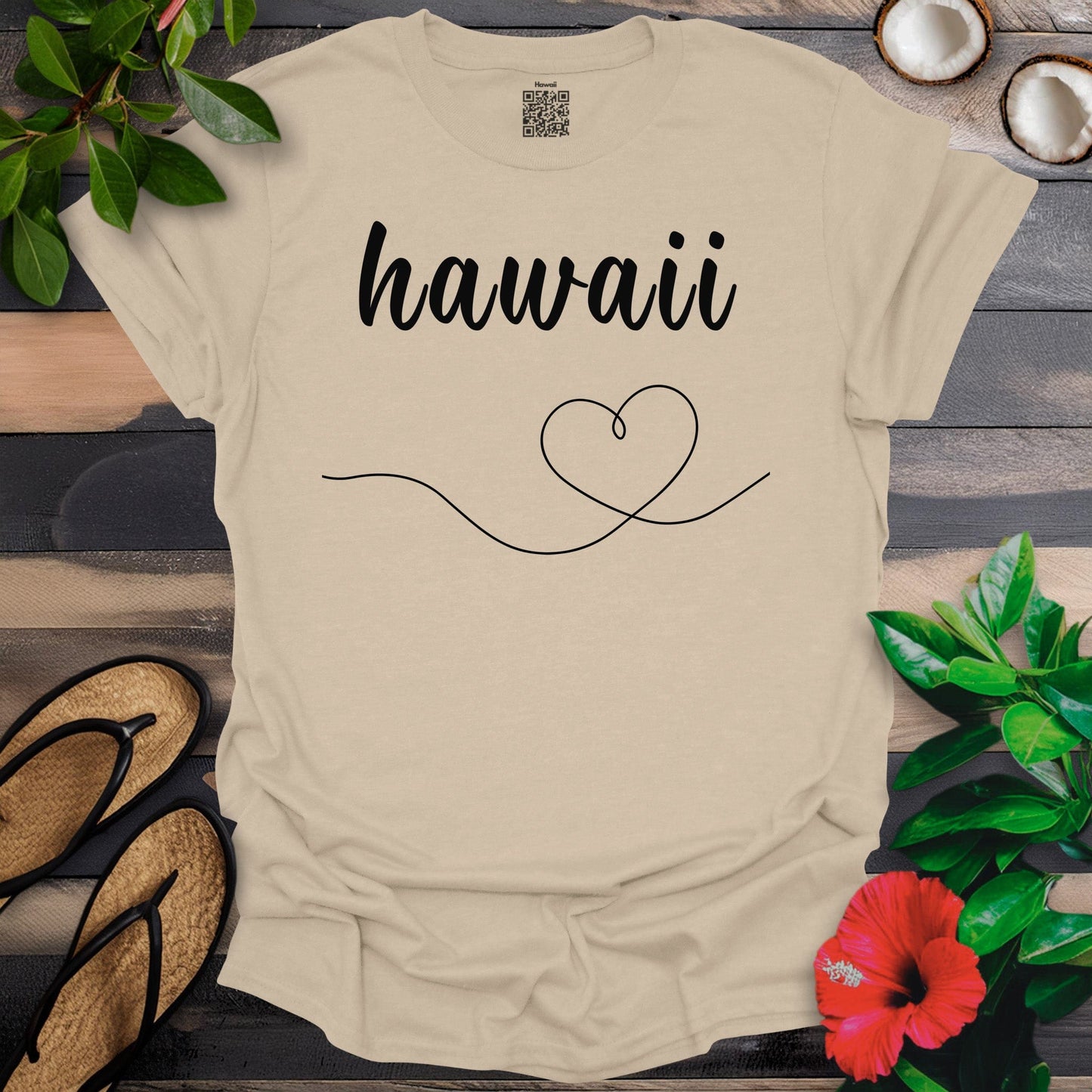 Hawaii Heart Flow T-Shirt