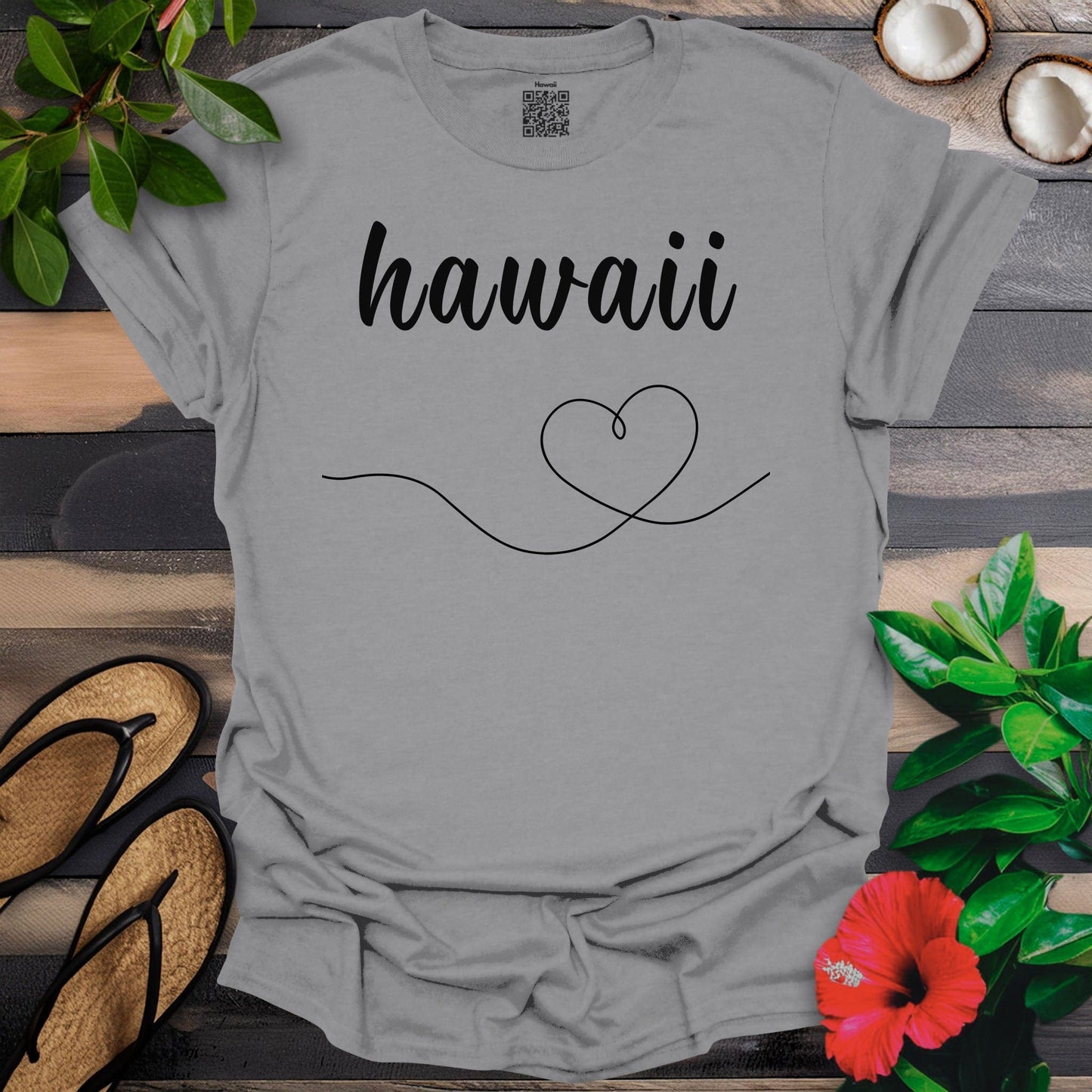 Hawaii Heart Flow T-Shirt