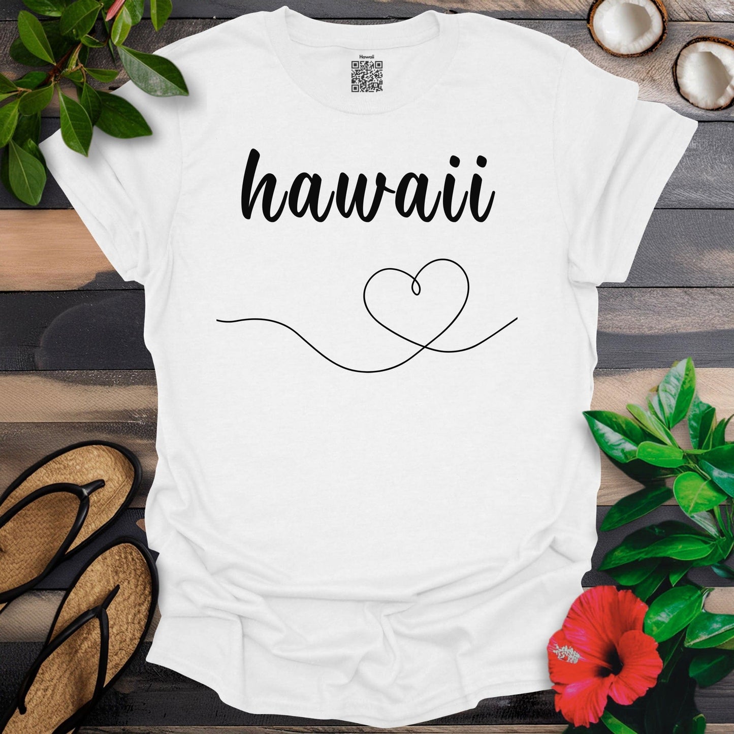 Hawaii Heart Flow T-Shirt