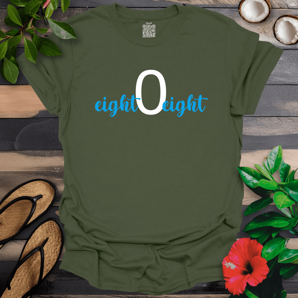 eight 0 eight blue T-Shirt