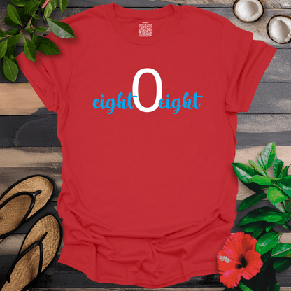 eight 0 eight blue T-Shirt