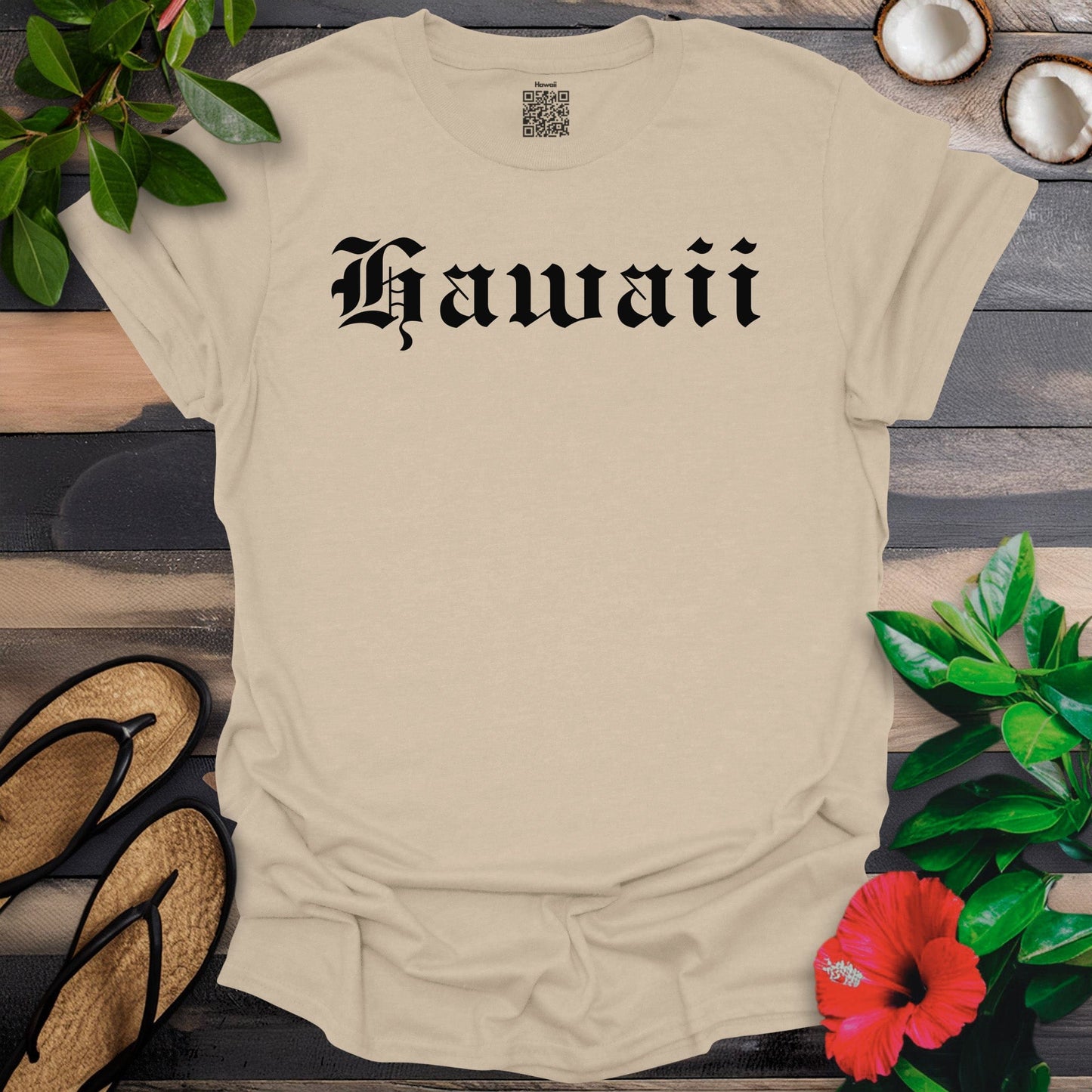 Hawaii Old English T-Shirt