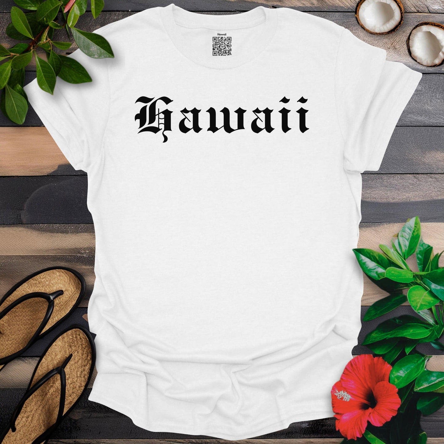 Hawaii Old English T-Shirt