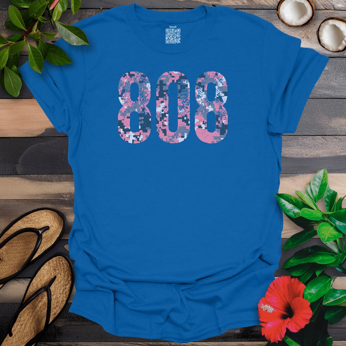 808 Pink Digital Camo T-Shirt