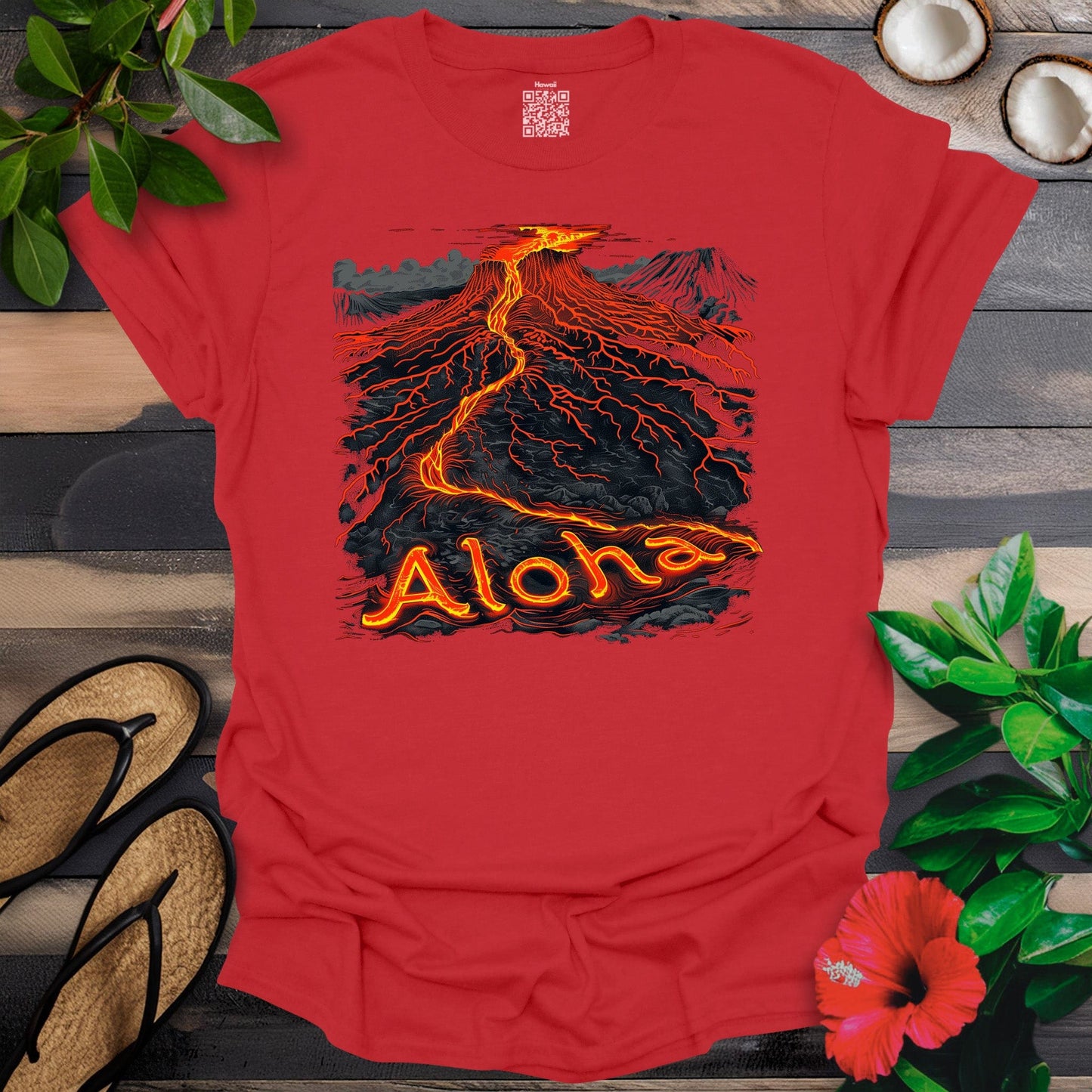 Lava flow Aloha T-Shirt