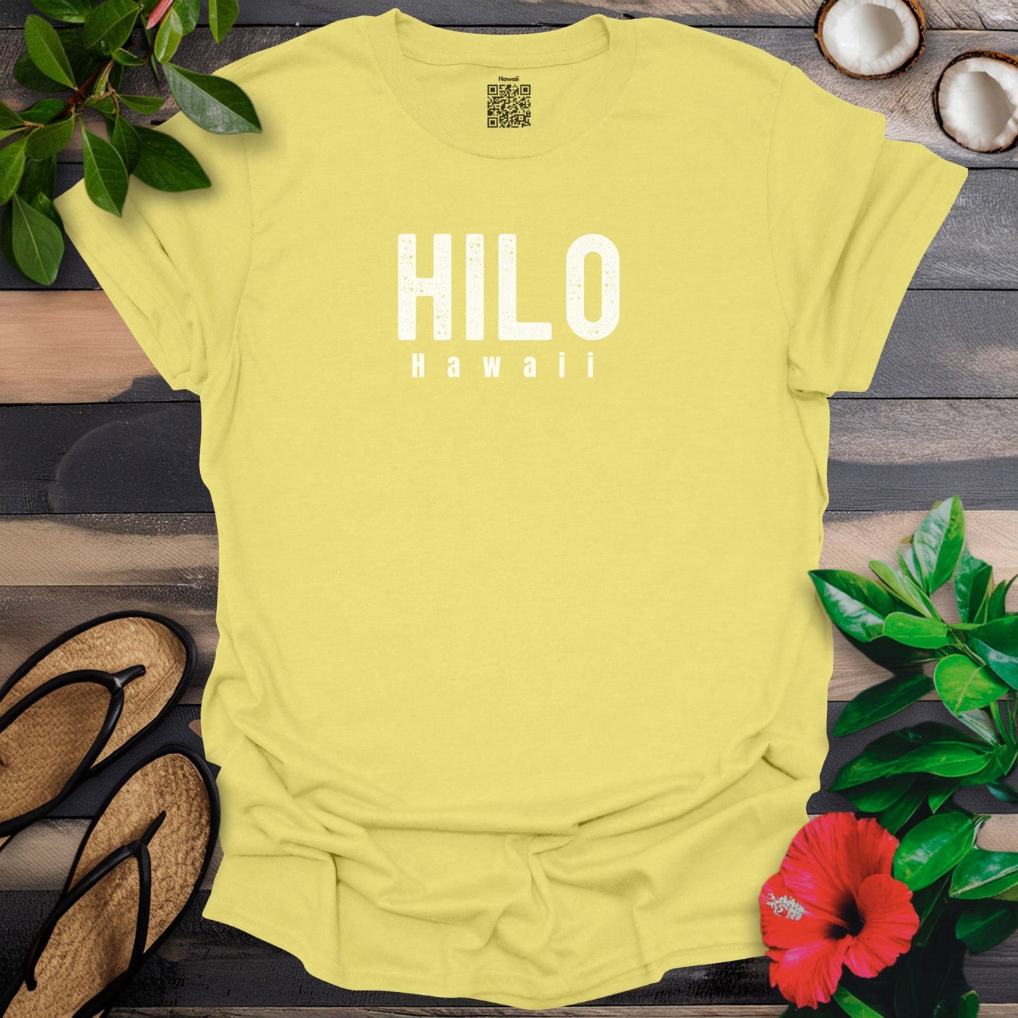 Hilo White Bold T-Shirt