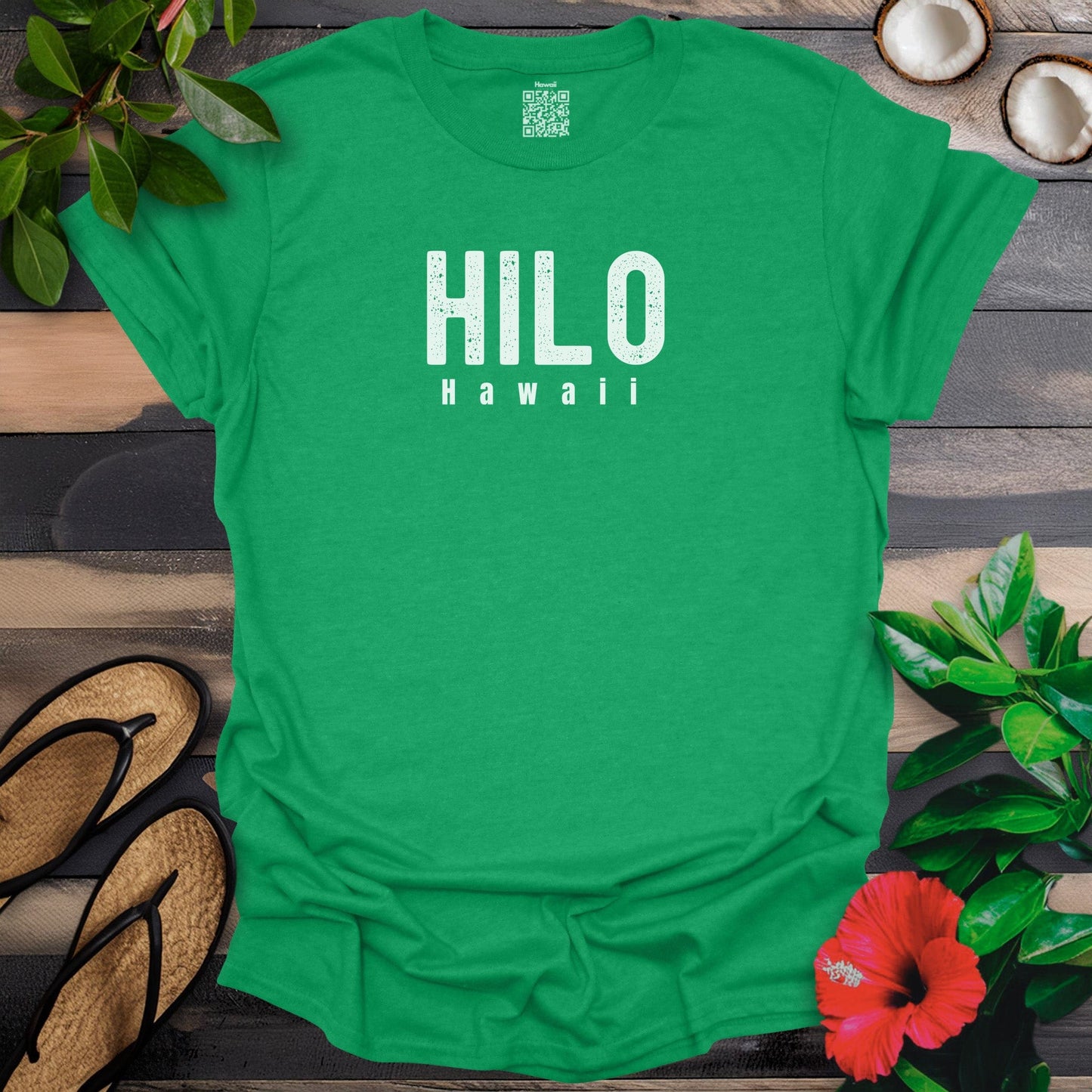 Hilo White Bold T-Shirt