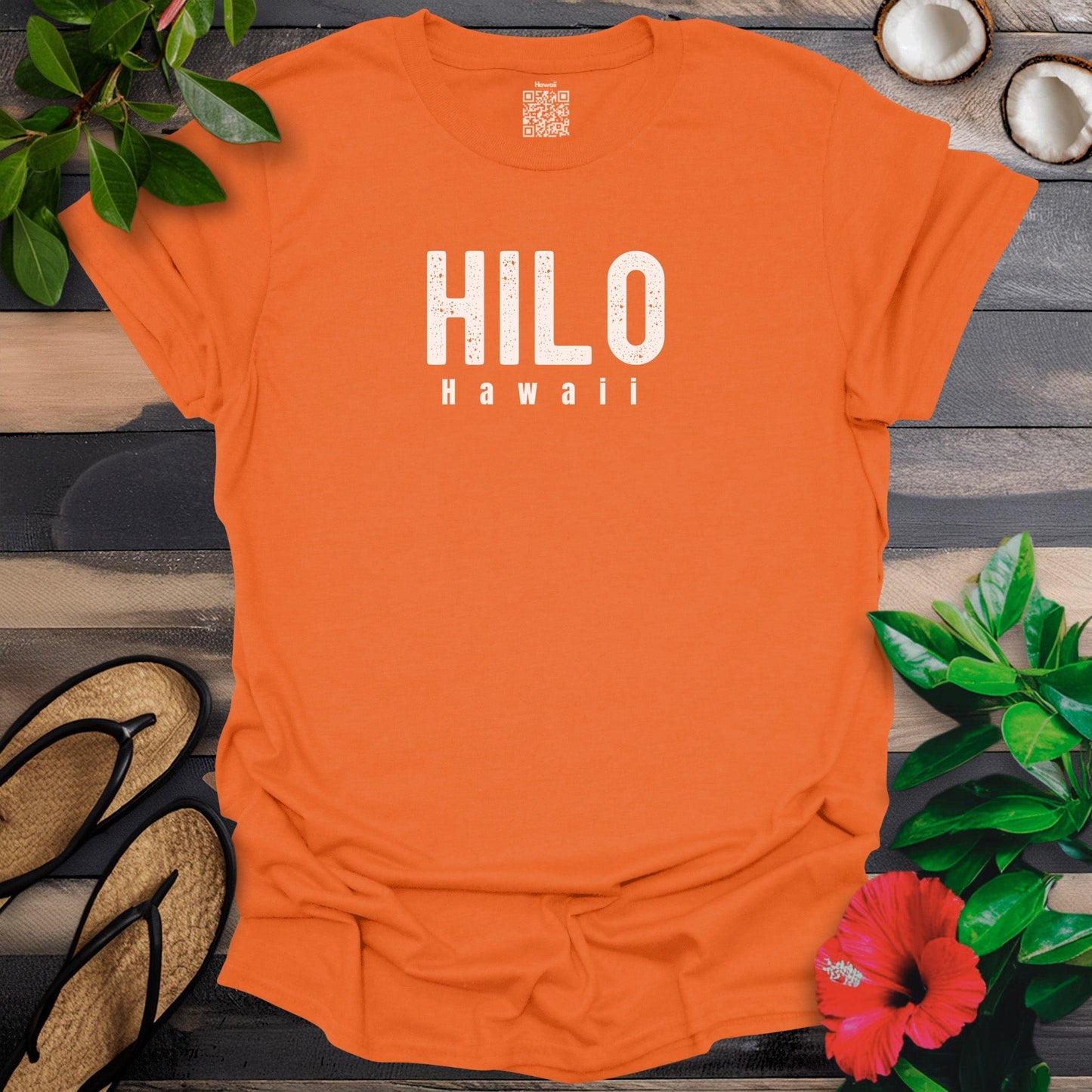 Hilo White Bold T-Shirt