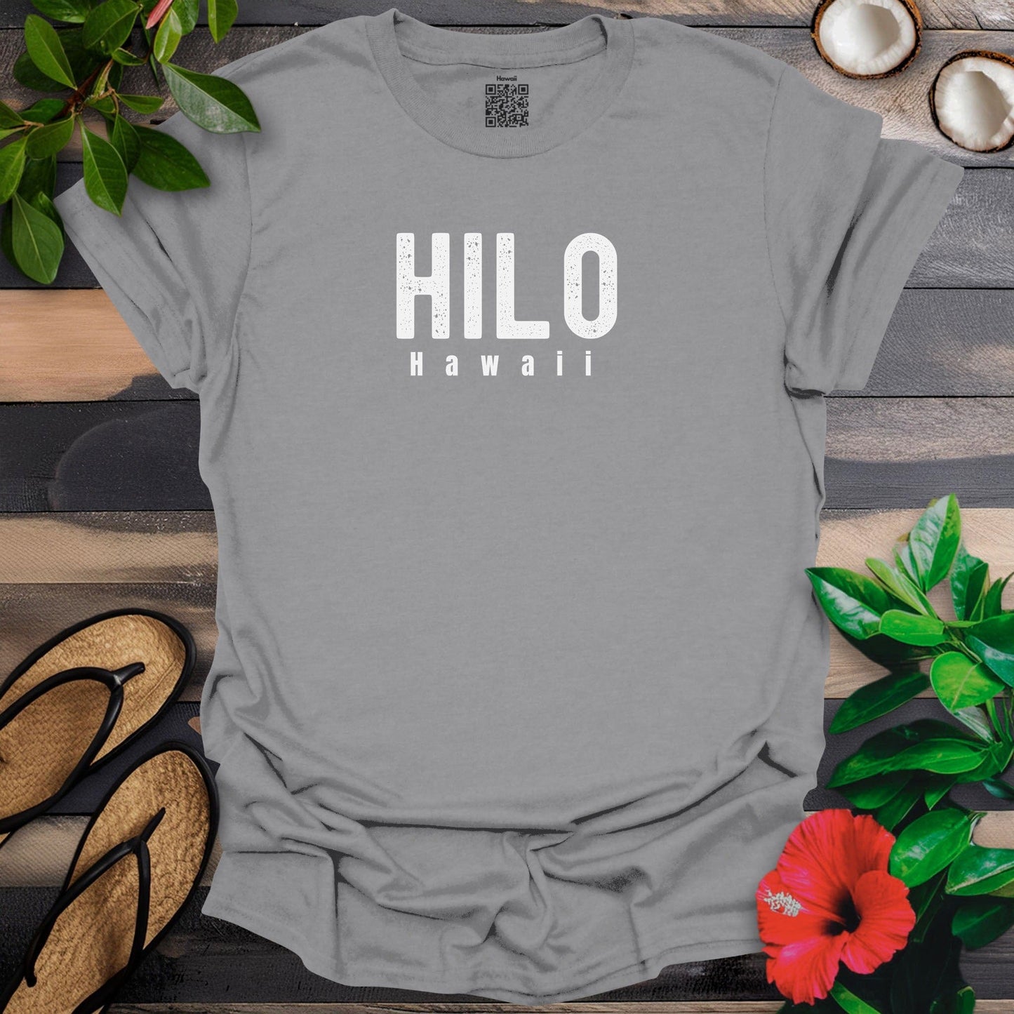 Hilo White Bold T-Shirt