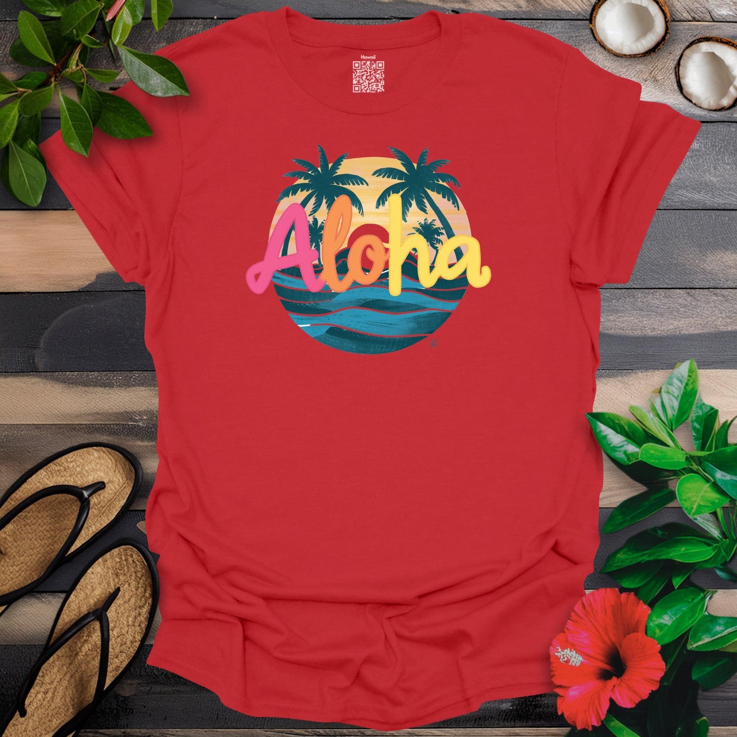 Aloha Summer Beach T-Shirt