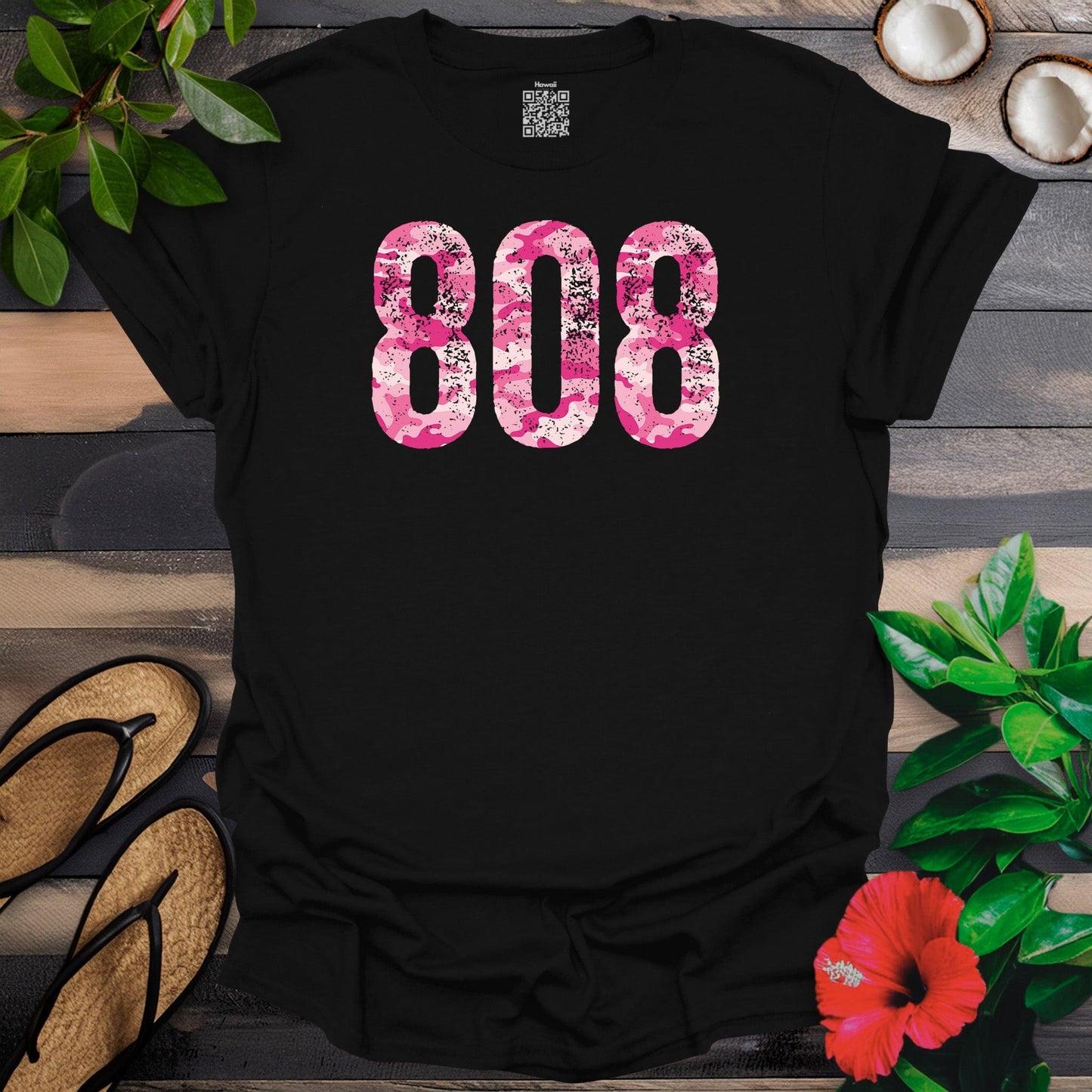 808 Light Pink Digital Camo T-Shirt