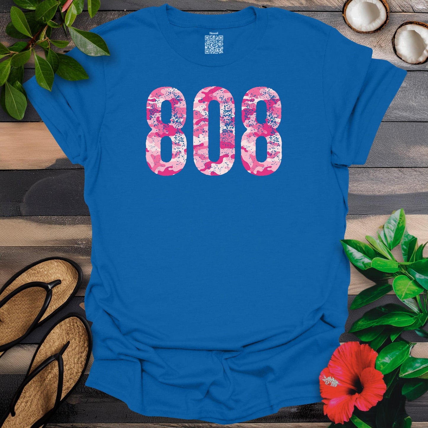 808 Light Pink Digital Camo T-Shirt