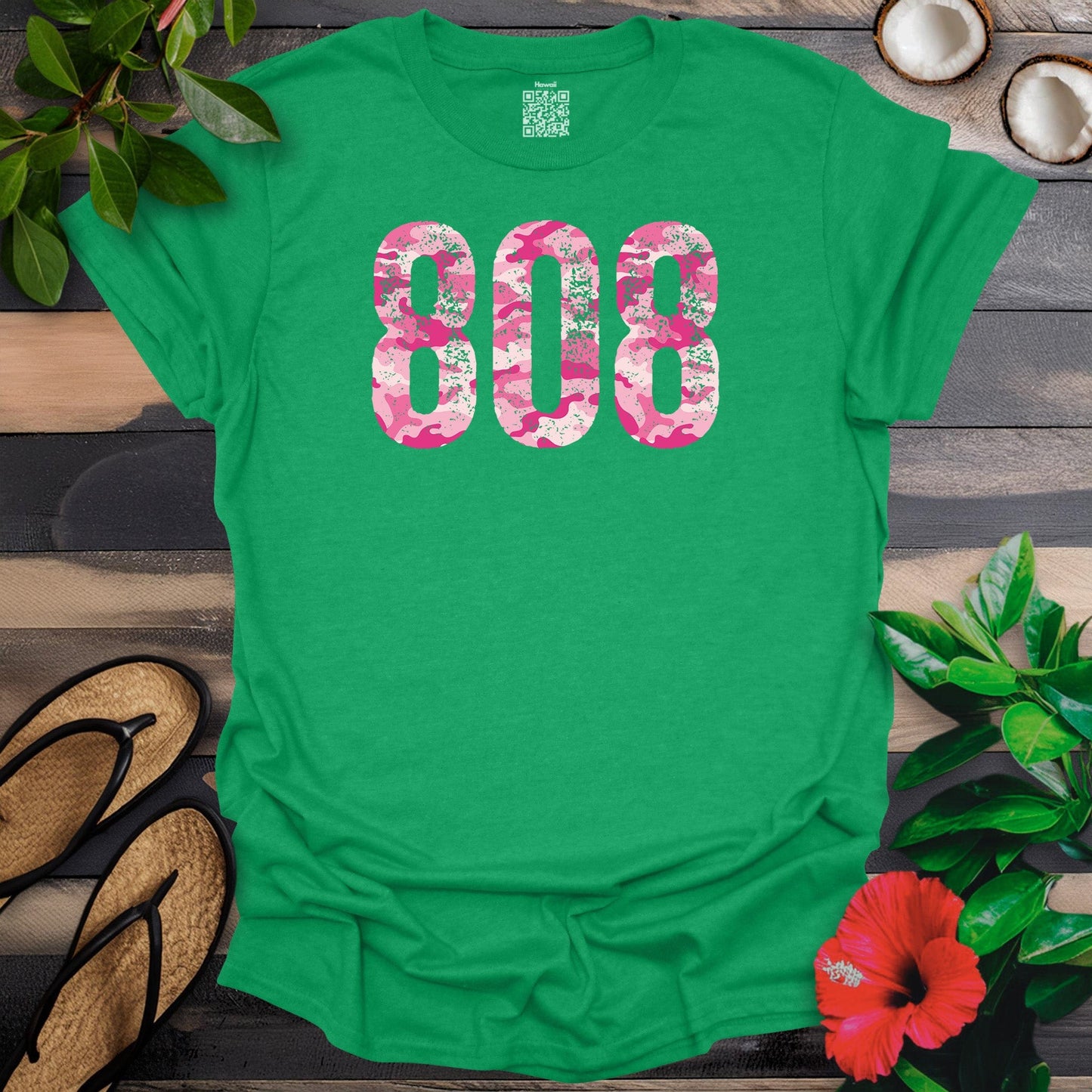 808 Light Pink Digital Camo T-Shirt