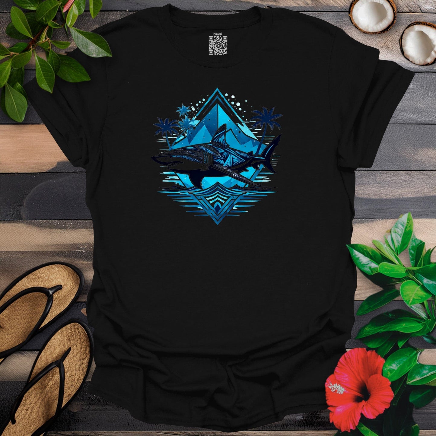 Tribal Shark T-Shirt