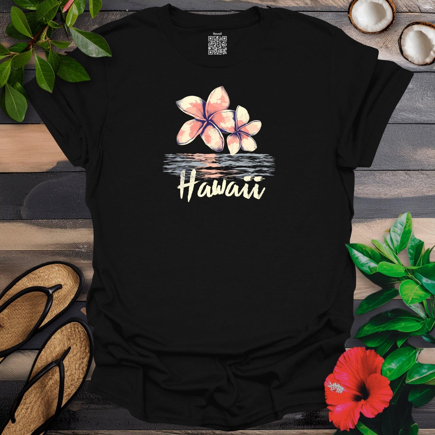 Plumeria Reflection T-Shirt