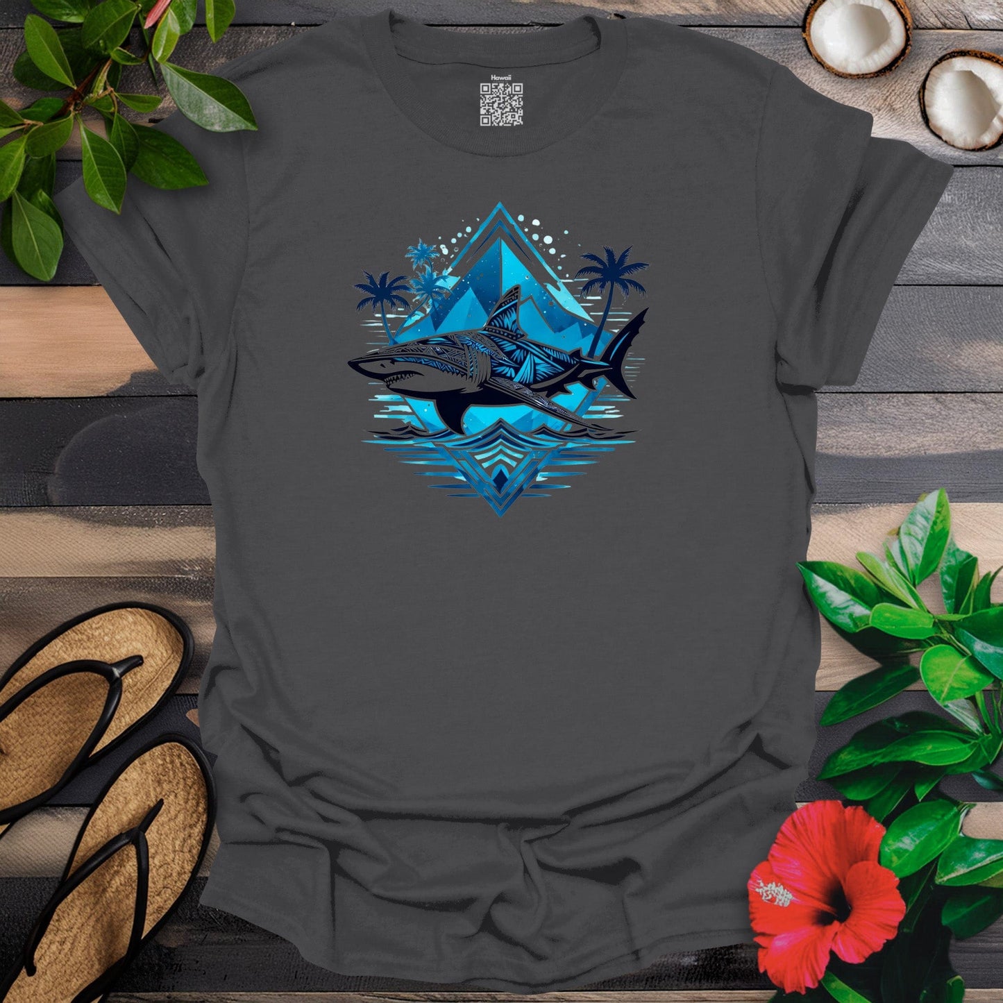 Tribal Shark T-Shirt