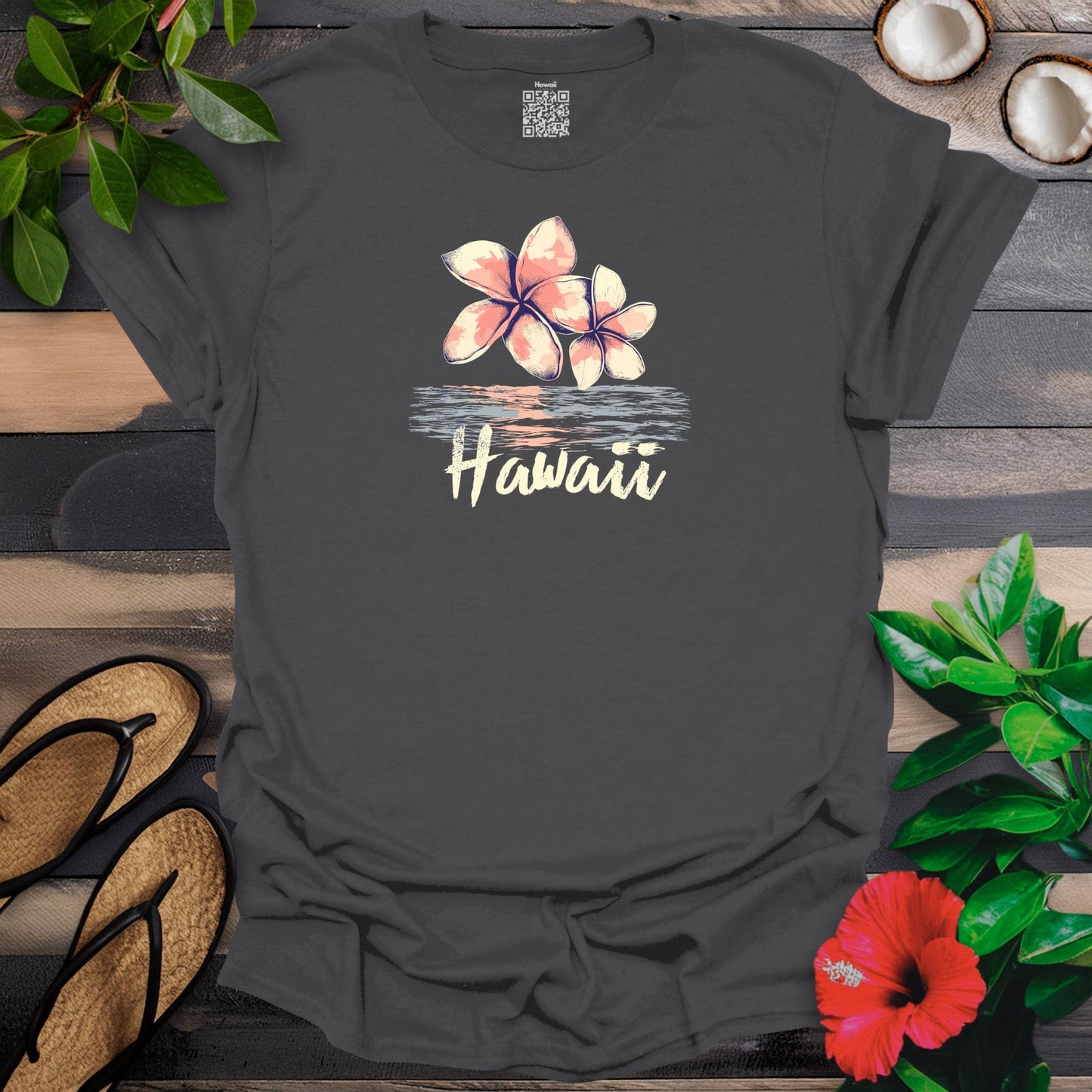 Plumeria Reflection T-Shirt