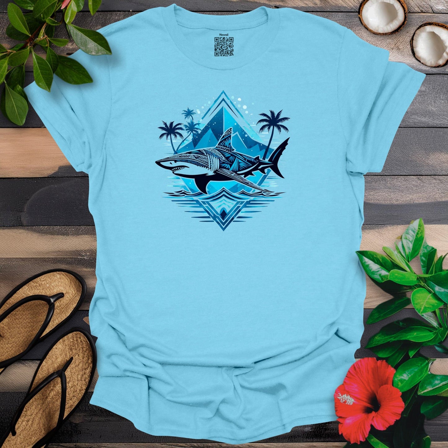 Tribal Shark T-Shirt