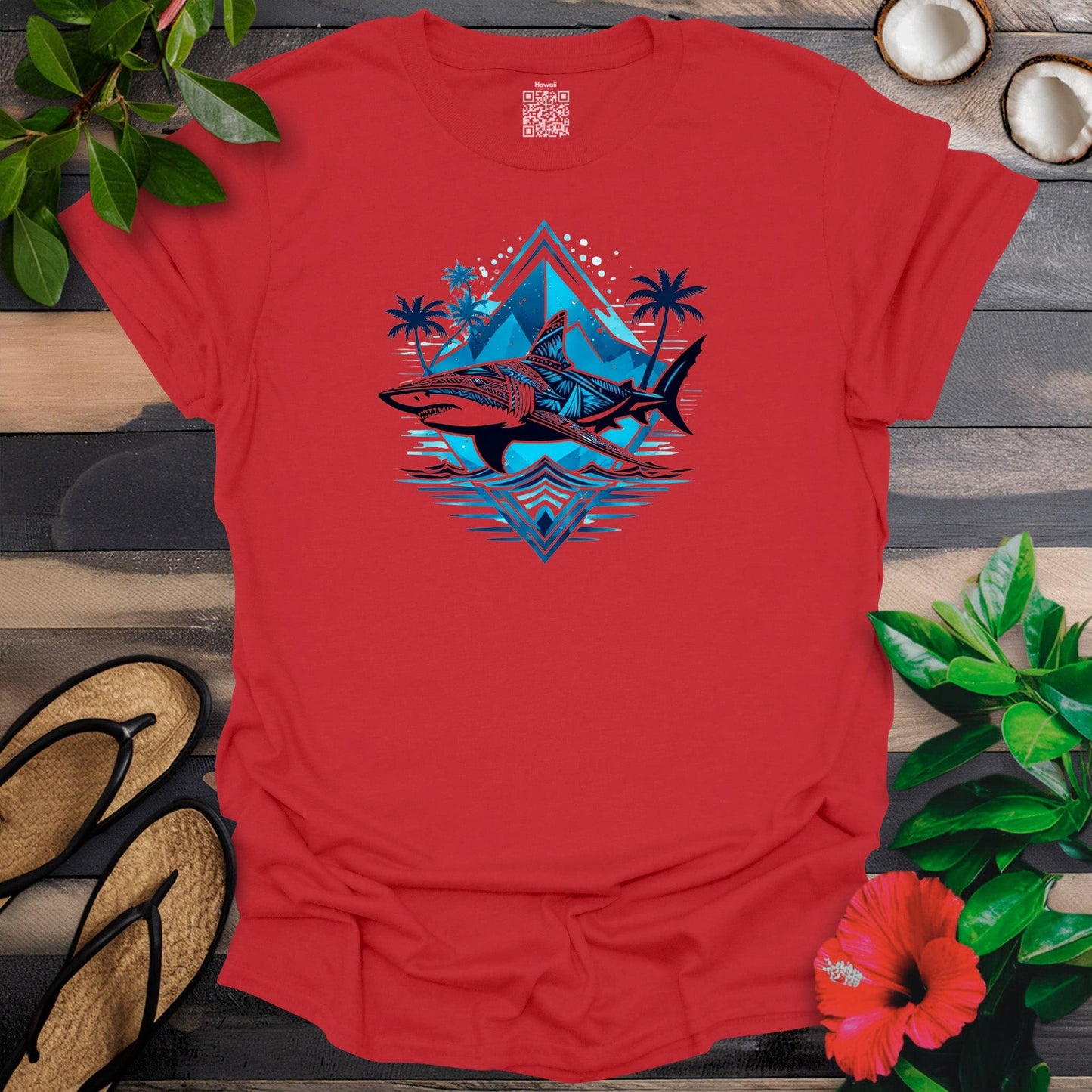 Tribal Shark T-Shirt