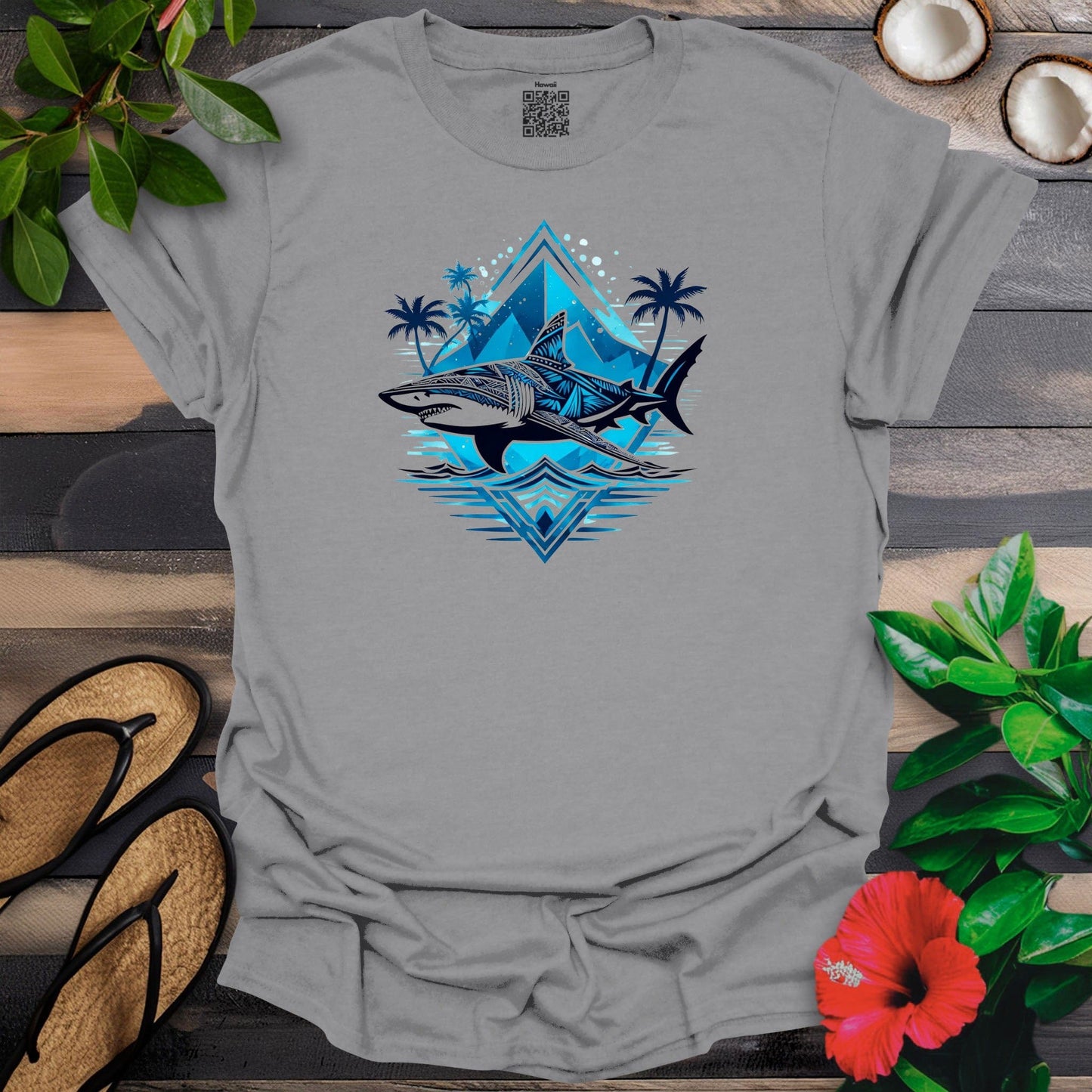 Tribal Shark T-Shirt