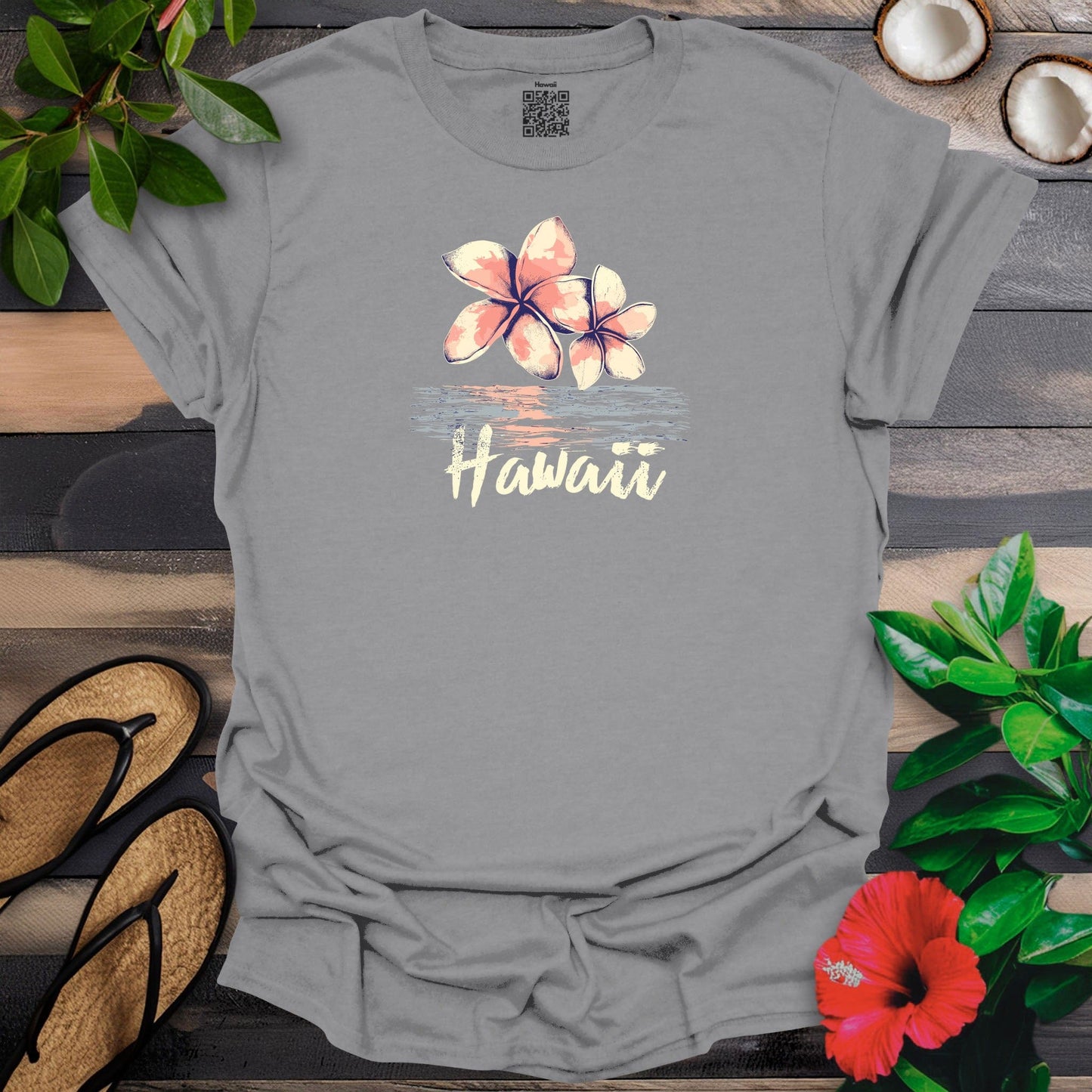 Plumeria Reflection T-Shirt