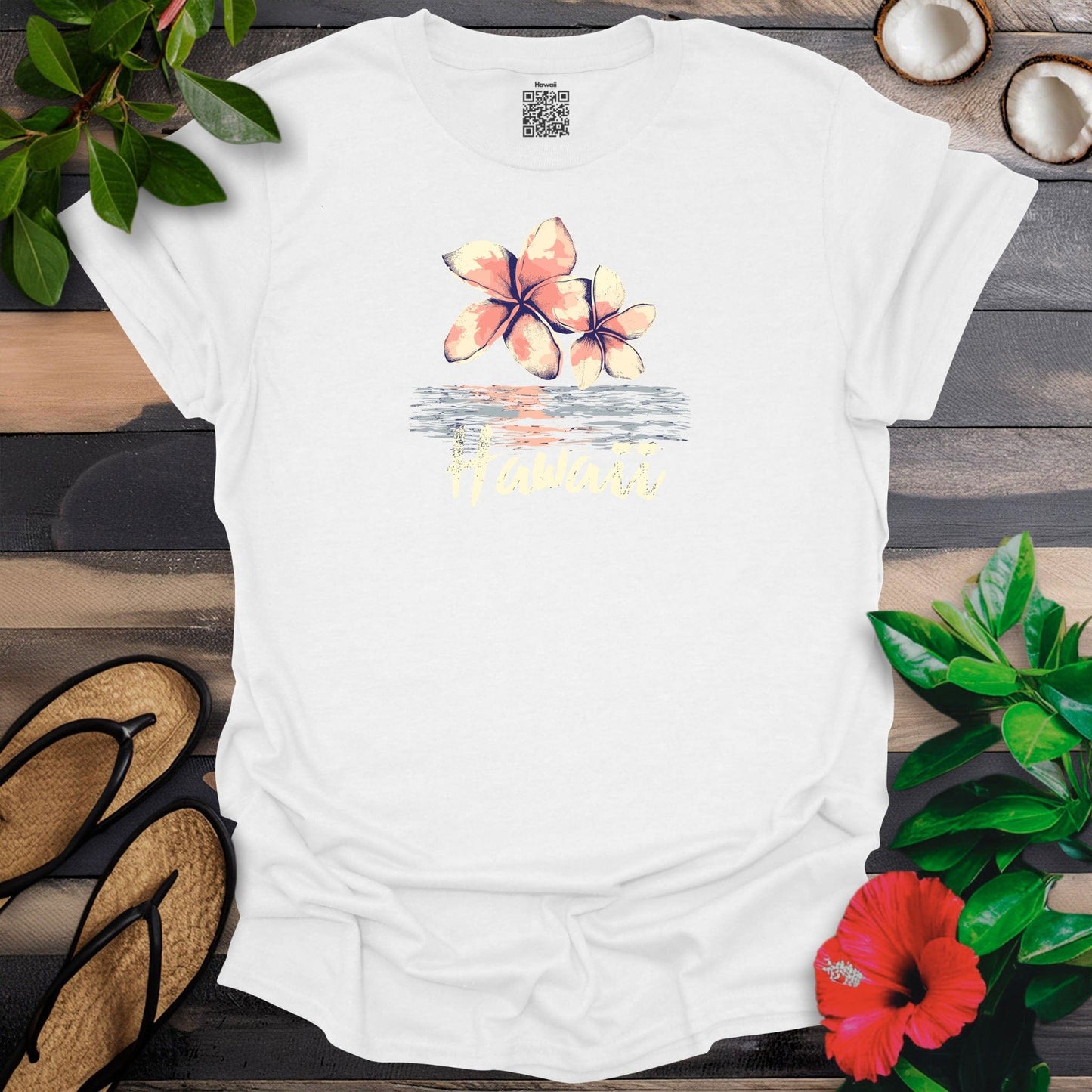 Plumeria Reflection T-Shirt