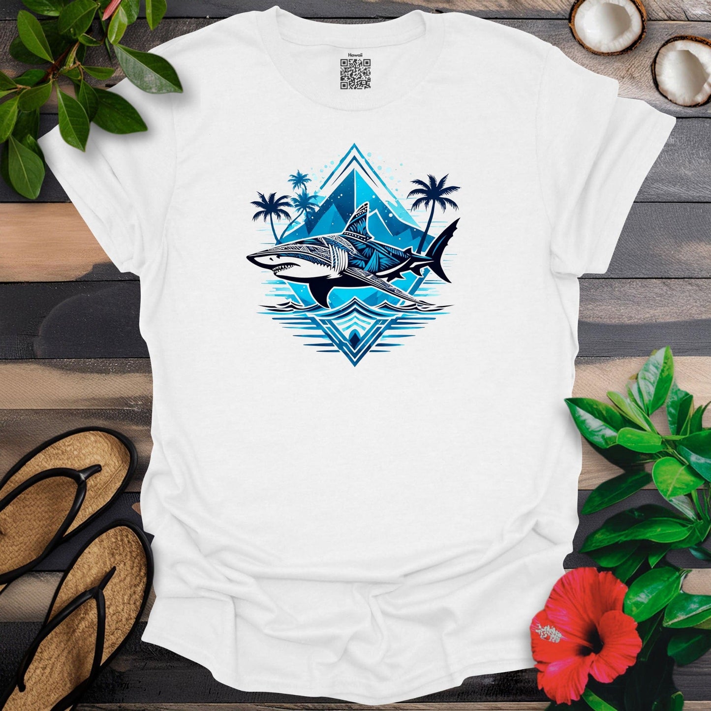 Tribal Shark T-Shirt