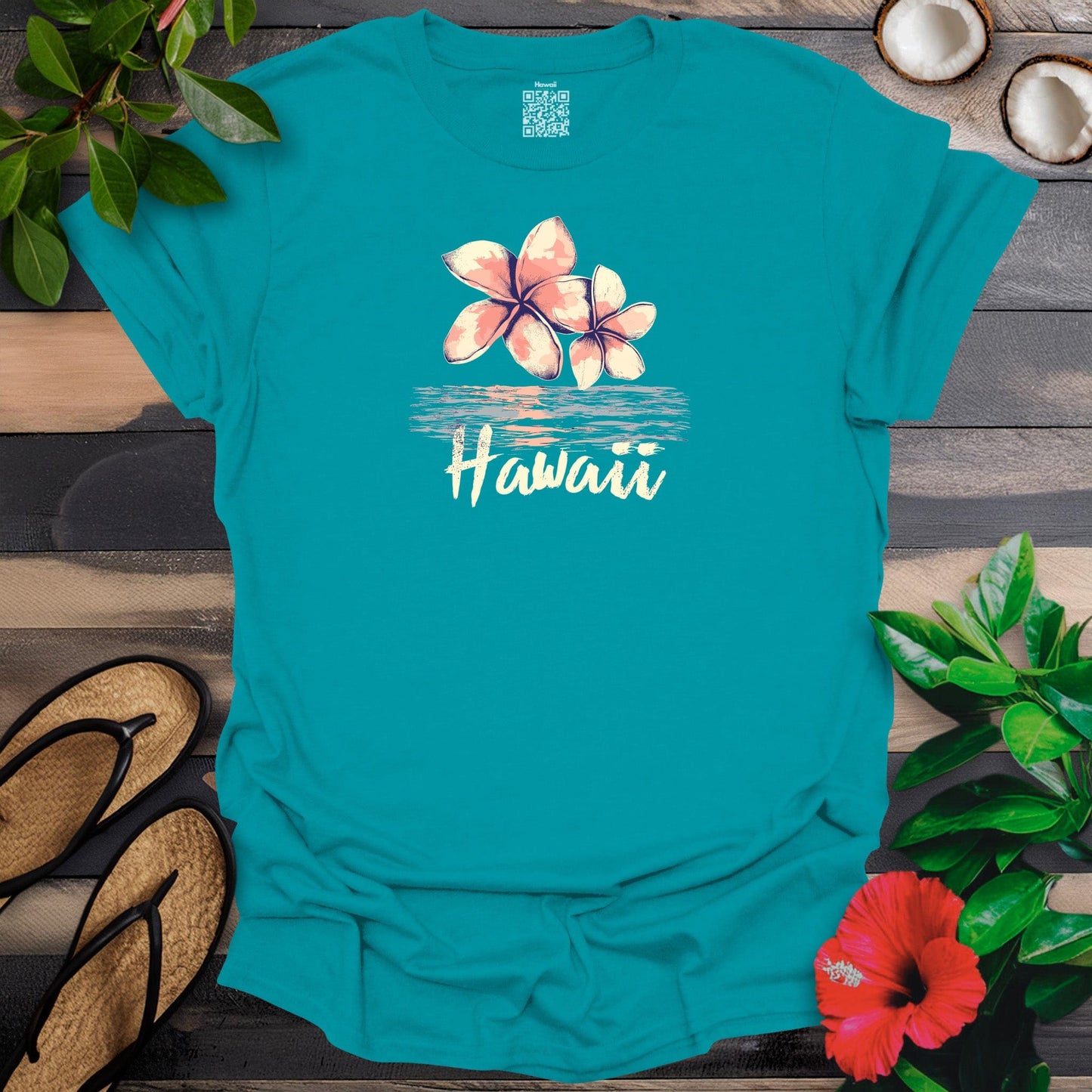 Plumeria Reflection T-Shirt