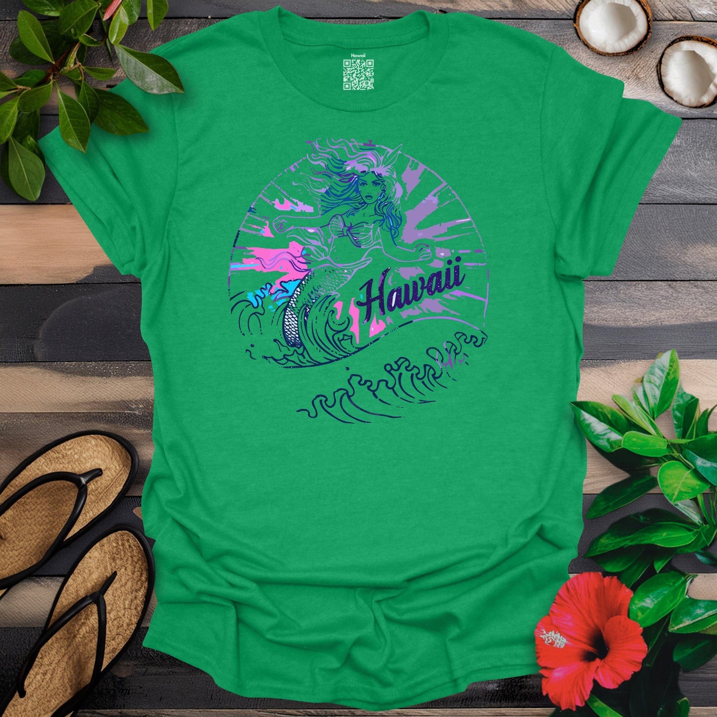 Hawaiian Mermaid T-Shirt