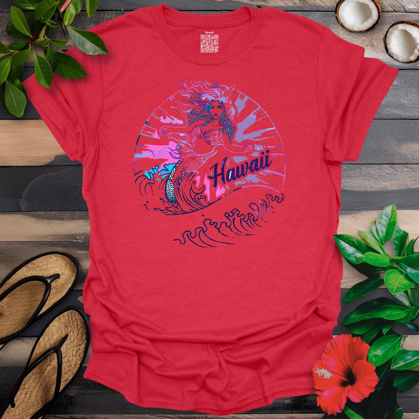 Hawaiian Mermaid T-Shirt