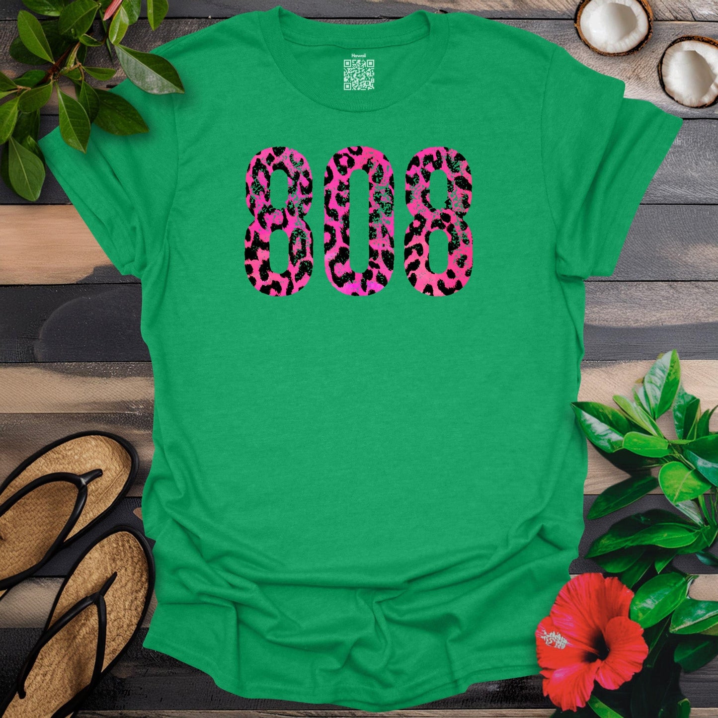 808 Pink Cheetah Camo T-Shirt