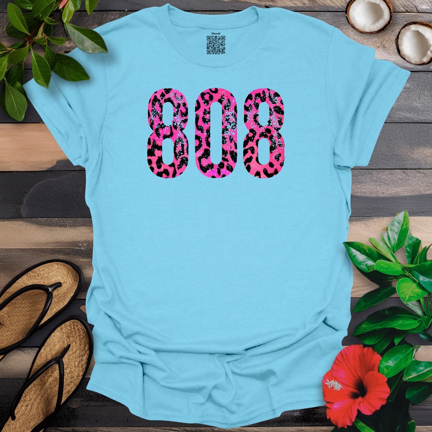 808 Pink Cheetah Camo T-Shirt