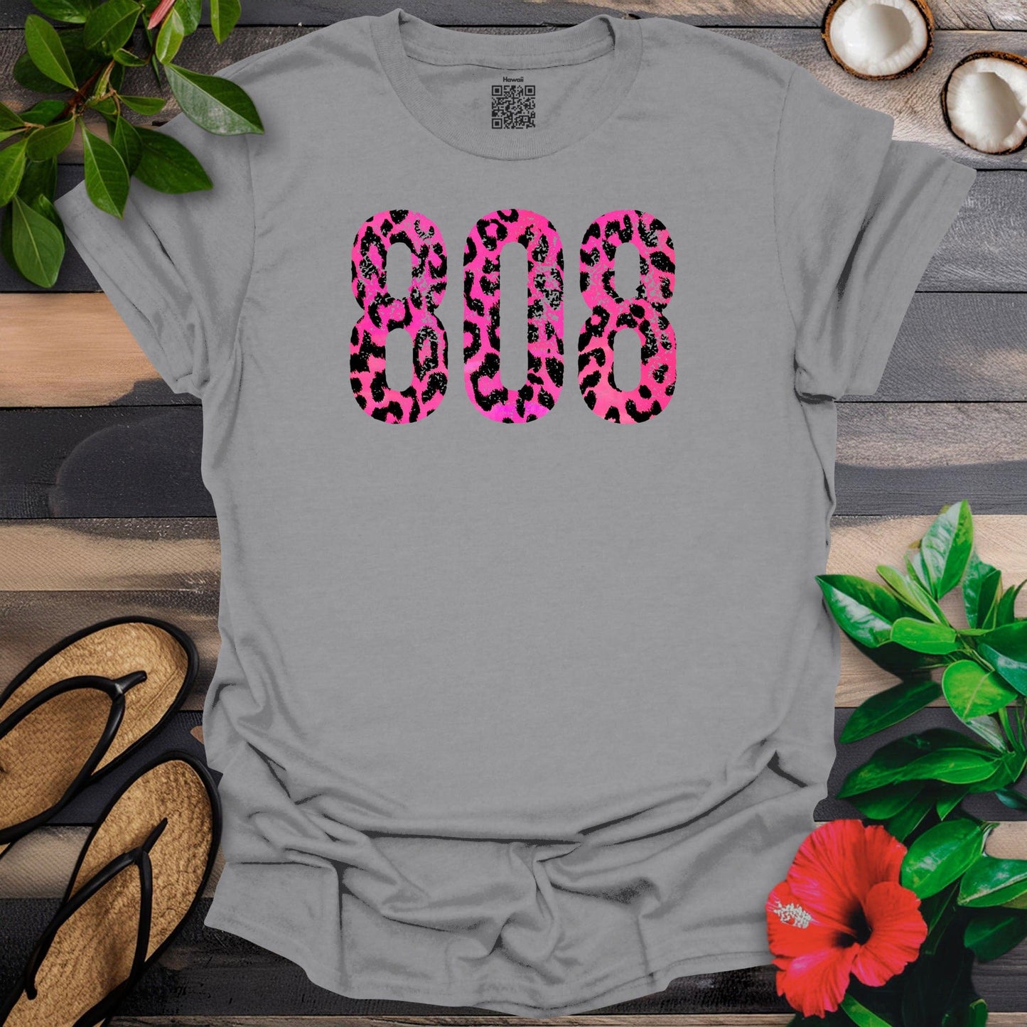 808 Pink Cheetah Camo T-Shirt