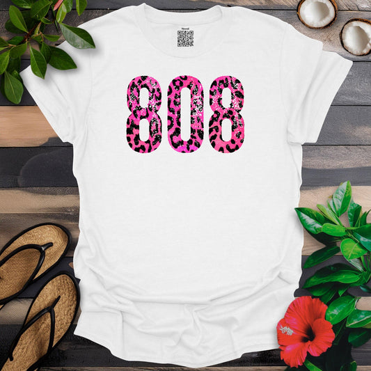 808 Pink Cheetah Camo T-Shirt