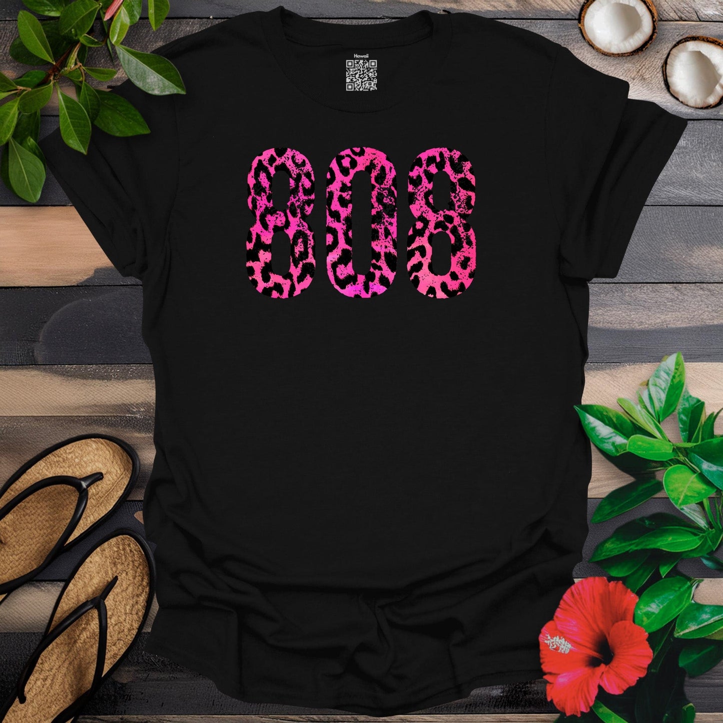 808 Pink Cheetah Camo T-Shirt