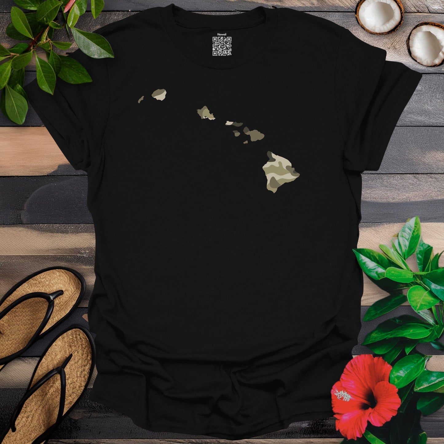 Camo Island T-Shirt