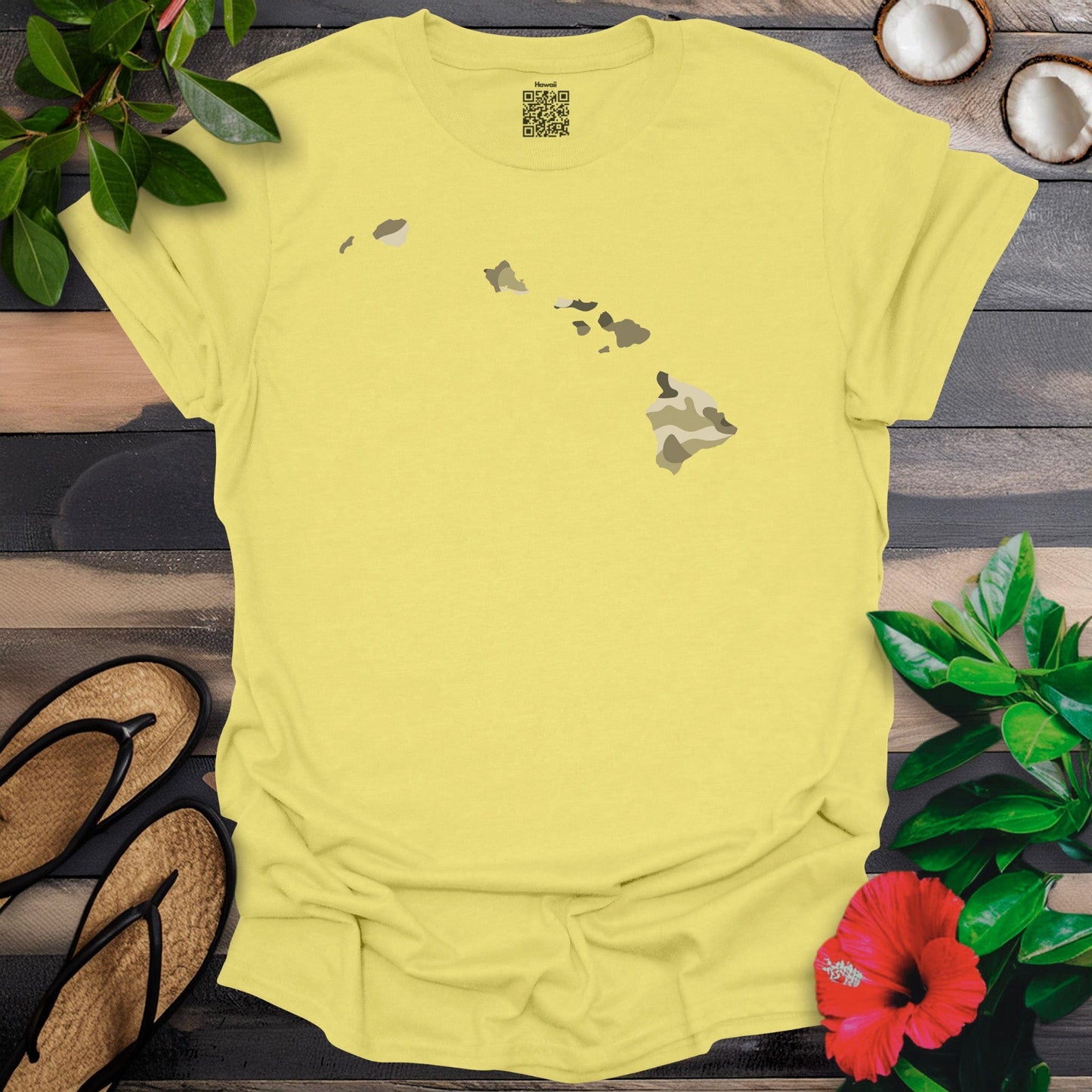 Camo Island T-Shirt