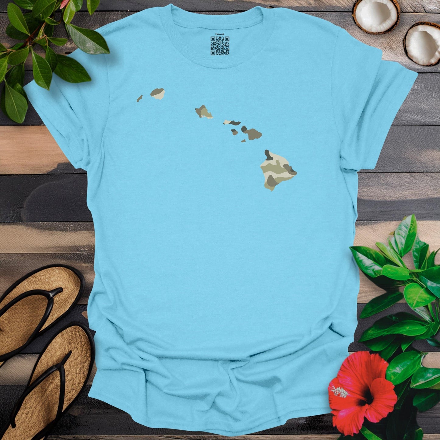 Camo Island T-Shirt