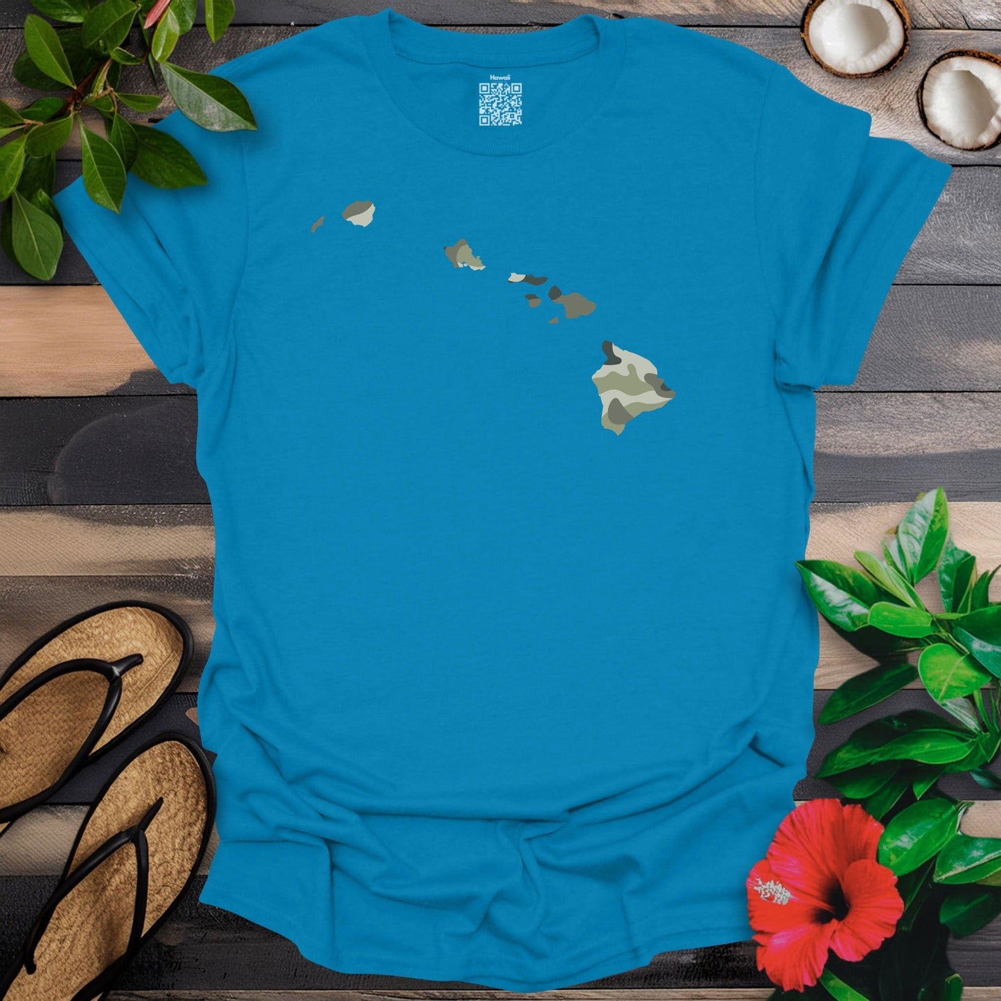 Camo Island T-Shirt