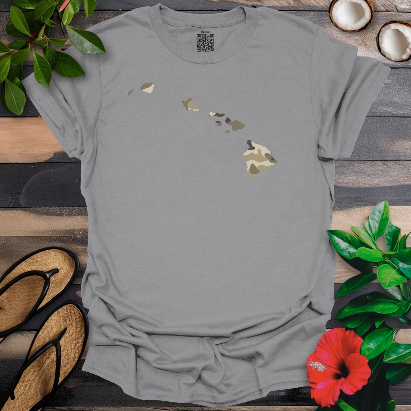 Camo Island T-Shirt