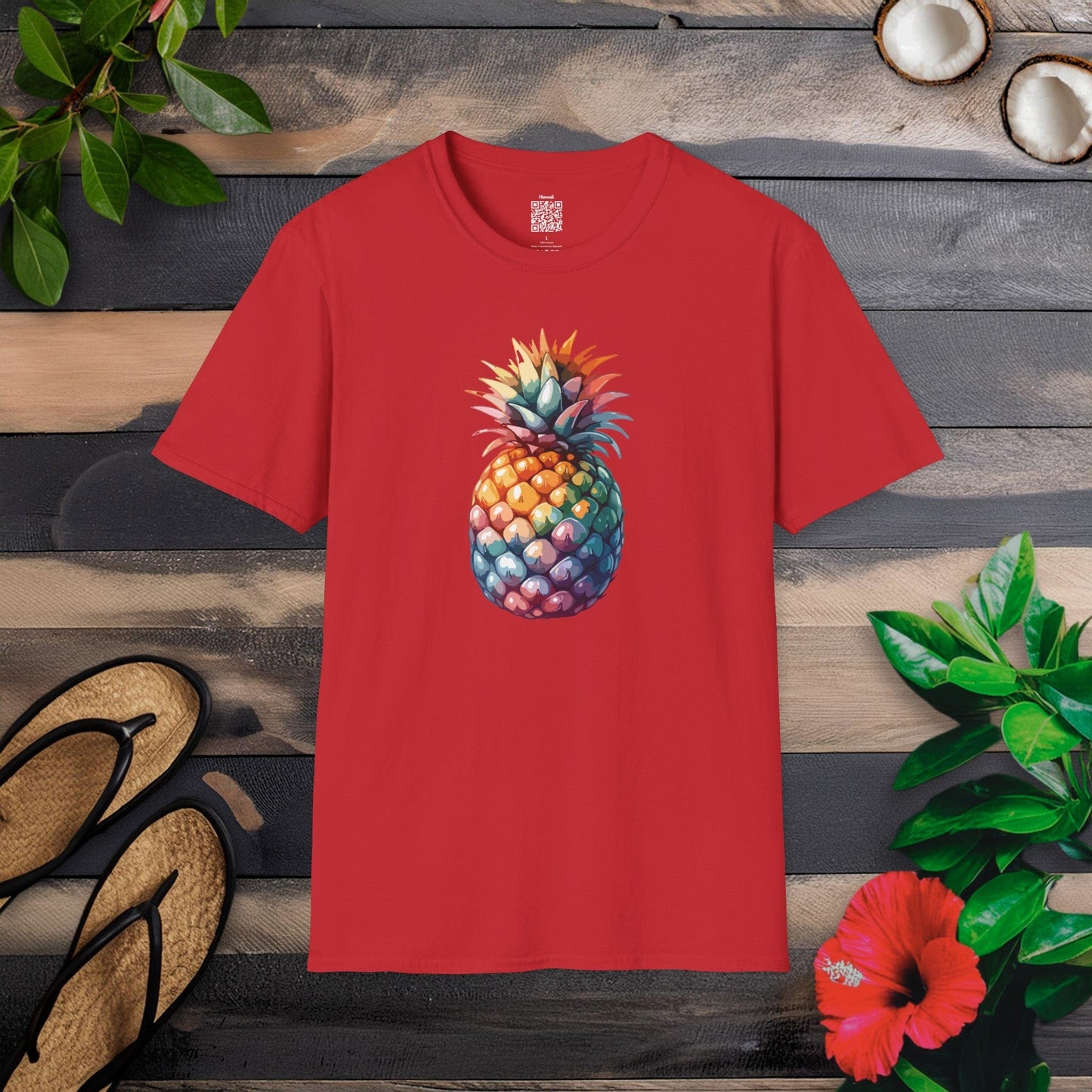 Rainbow Pineapple T-Shirt